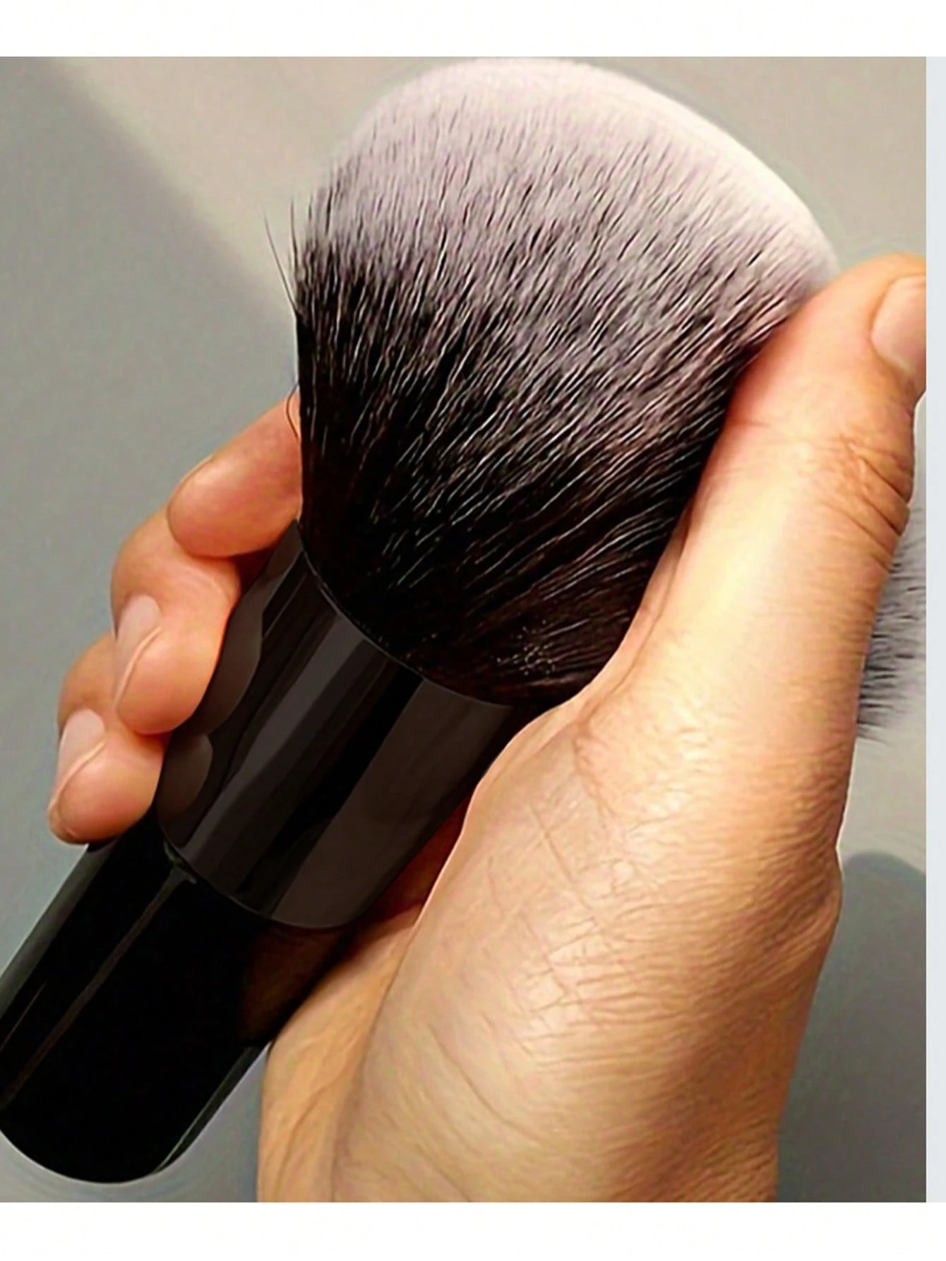 Pinceau de maquillage grande taille, pinceau multifonctionnel pour fond de teint, fard à — vue 9
