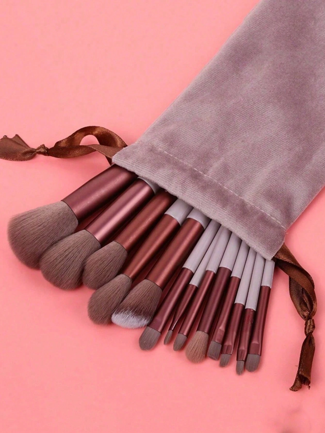 FSJF FIX 13 pièces Ensemble de pinceaux de maquillage, doux et moelleux, pinceau de fond — vue 7