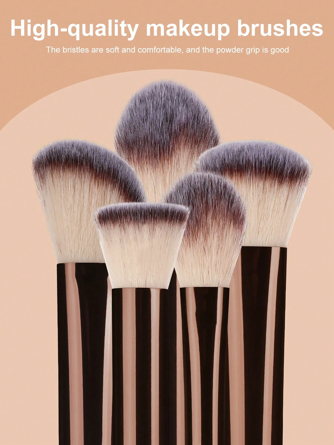 BAILIFOREVER 15 pièces Ensemble de pinceaux de maquillage de grande taille, Ensemble de — vue 12
