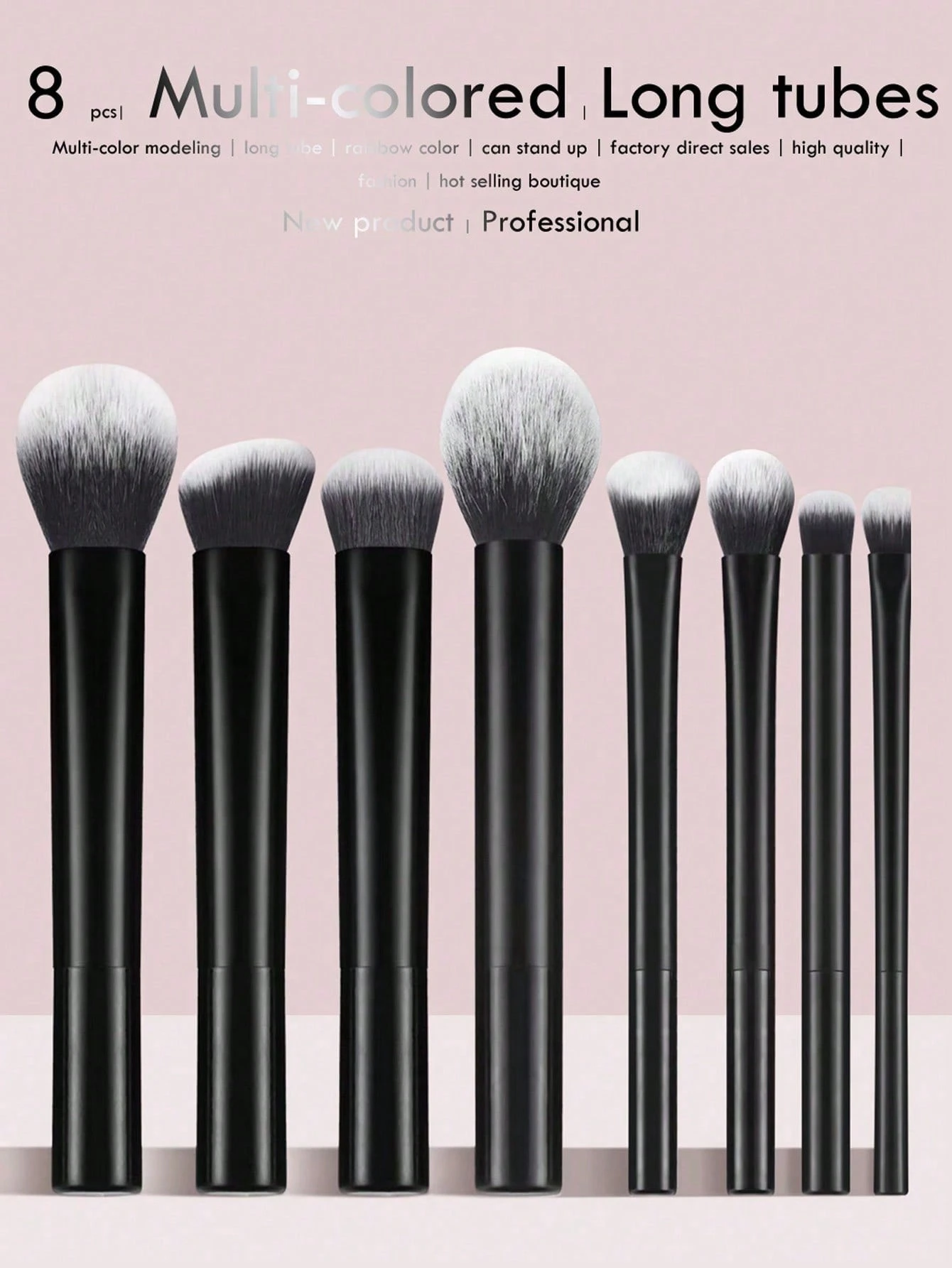 BAILIFOREVER 15 pièces Ensemble de pinceaux de maquillage de grande taille, Ensemble de — vue 11
