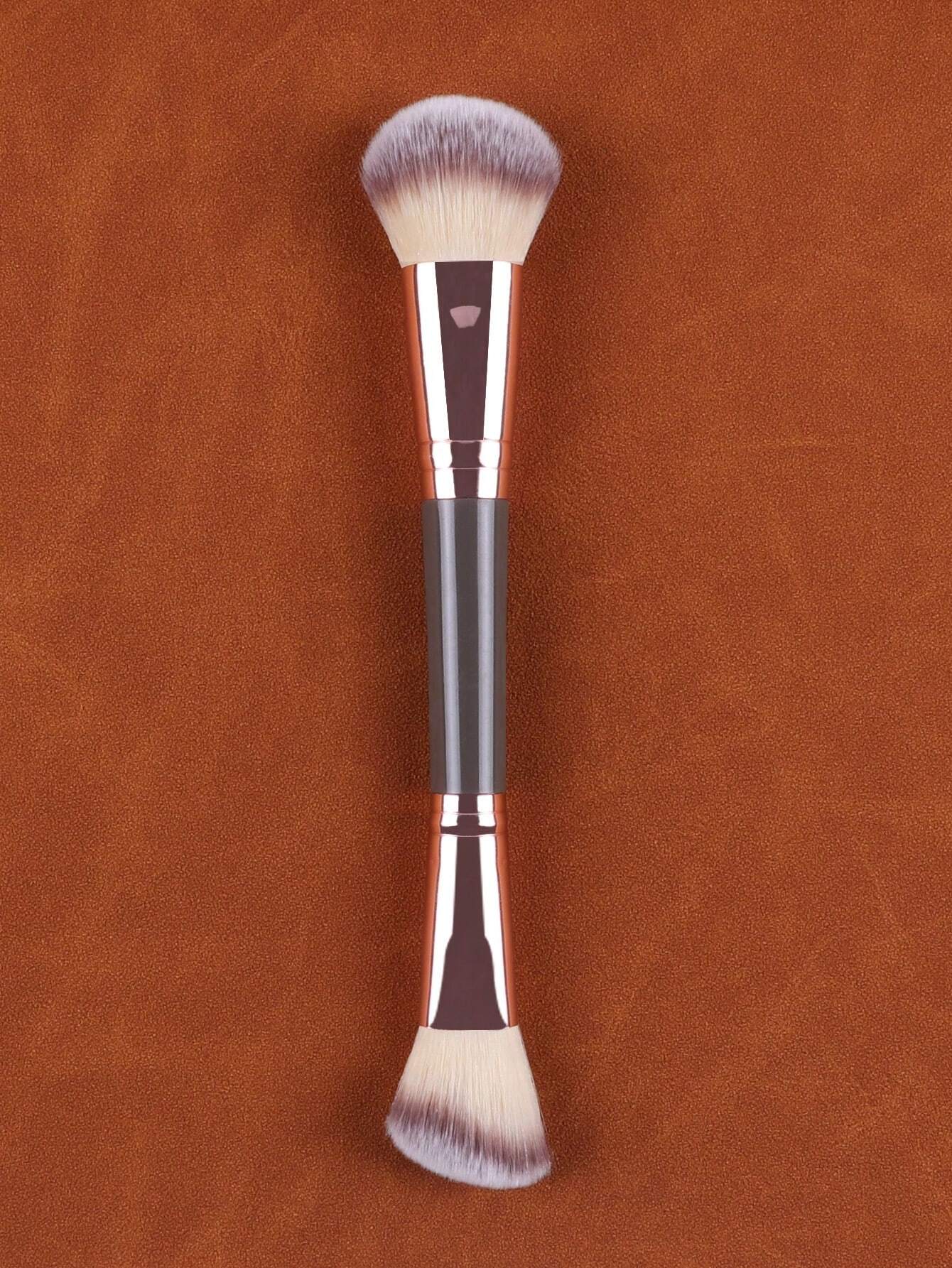 Ensemble de pinceaux de maquillage à double tête - Pinceaux de contour, de blush et de mélange — vue 6