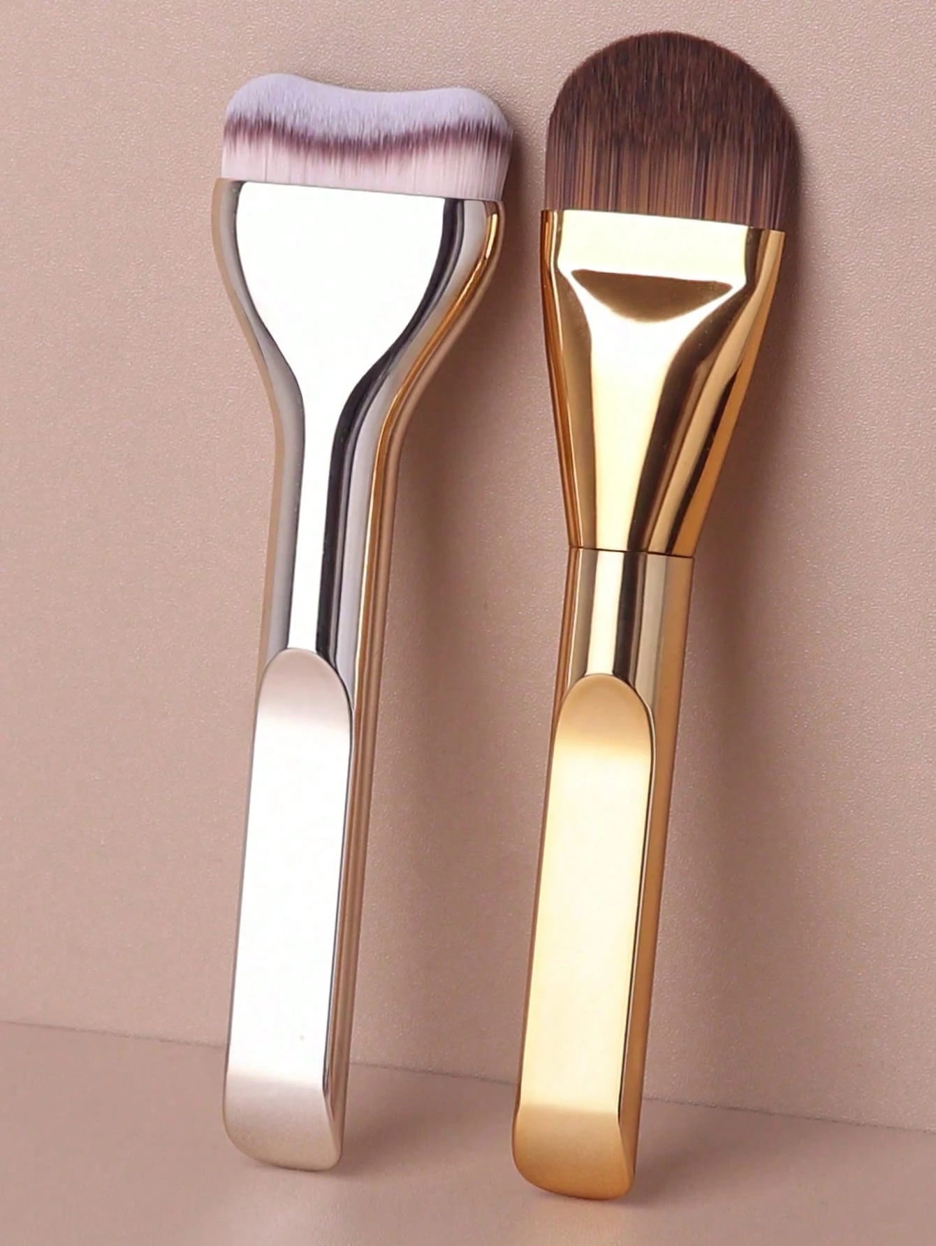 Ensemble de pinceaux de maquillage professionnels--Pinceau correcteur de fond de teint,