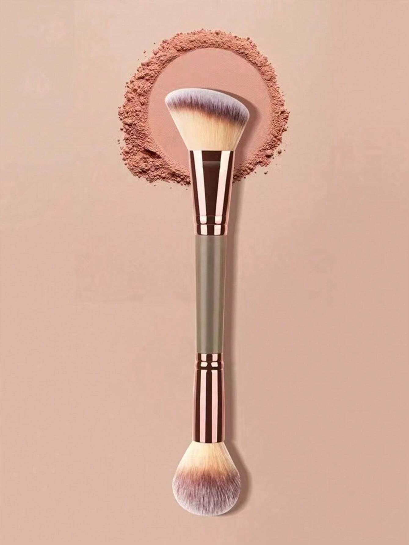Ensemble de pinceaux de maquillage à double tête - Pinceaux de contour, de blush et de mélange — vue 8