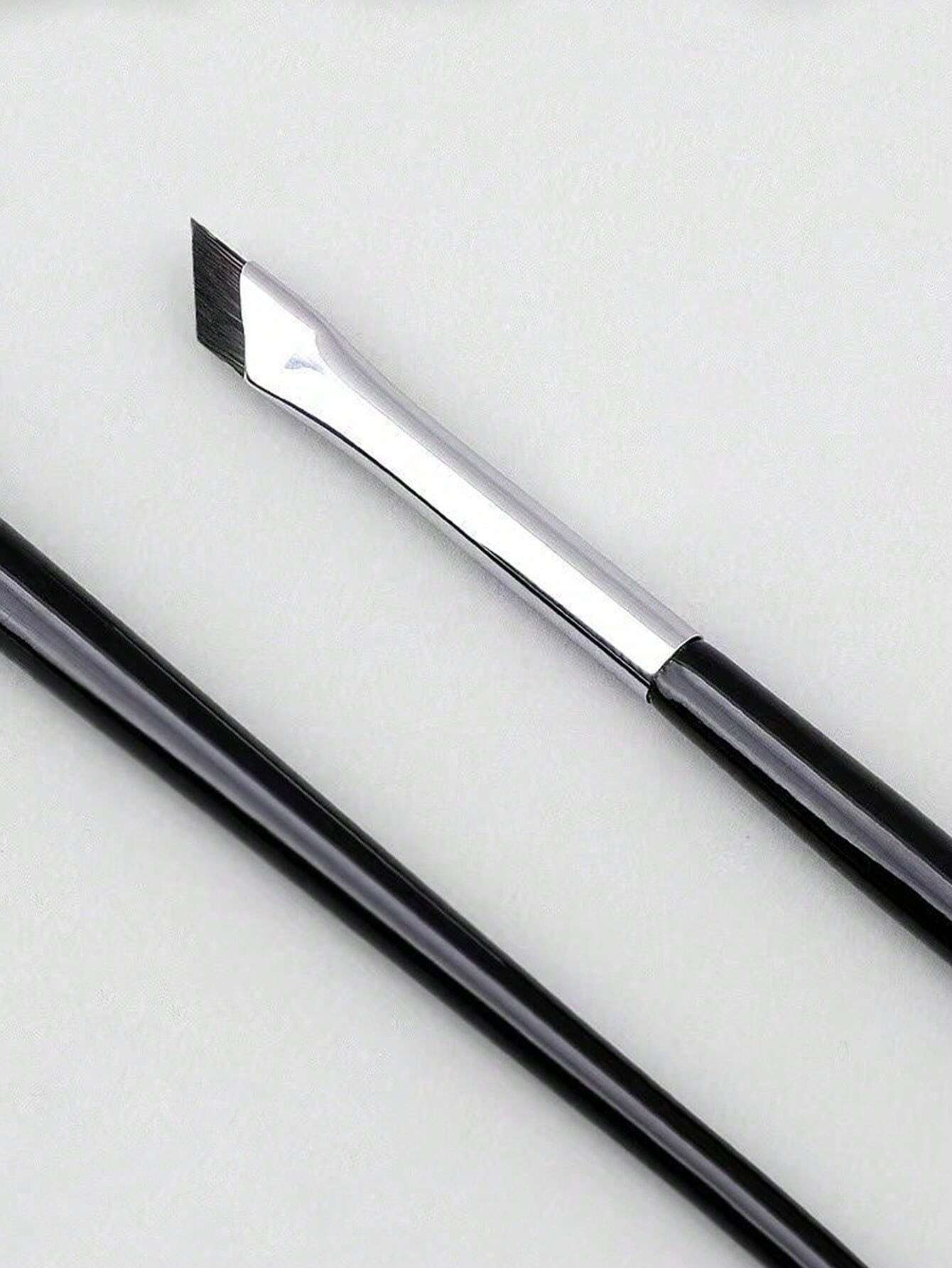 Pinceau à sourcils incliné et pinceau de maquillage pour gel eye-liner, pinceau de — vue 3