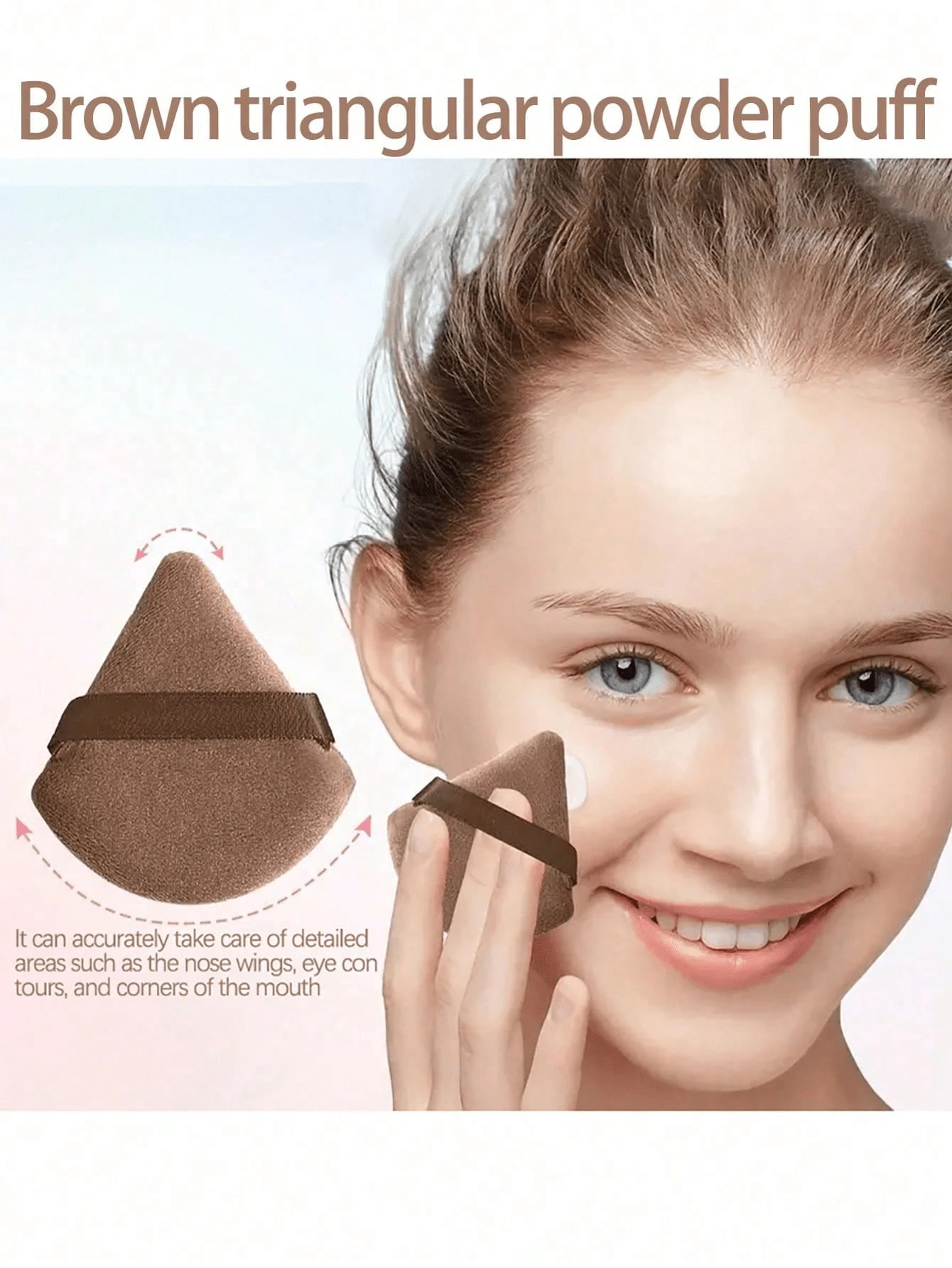 Ensemble de 15 pinceaux de maquillage, ensemble complet de pinceaux de maquillage à poils — vue 8