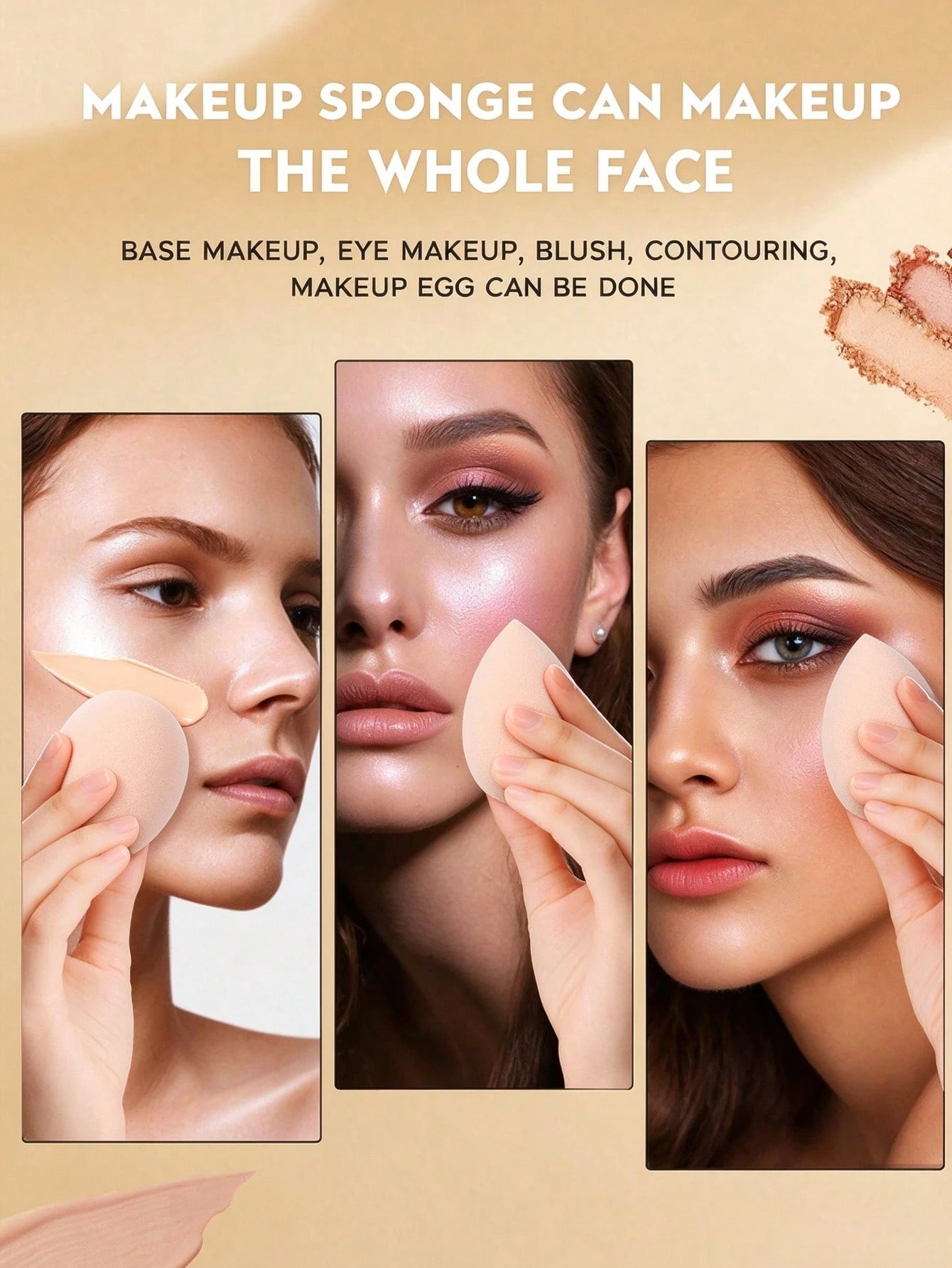Ensemble de 30 pinceaux de maquillage comprenant pinceau de fond de teint, pinceau à — vue 3