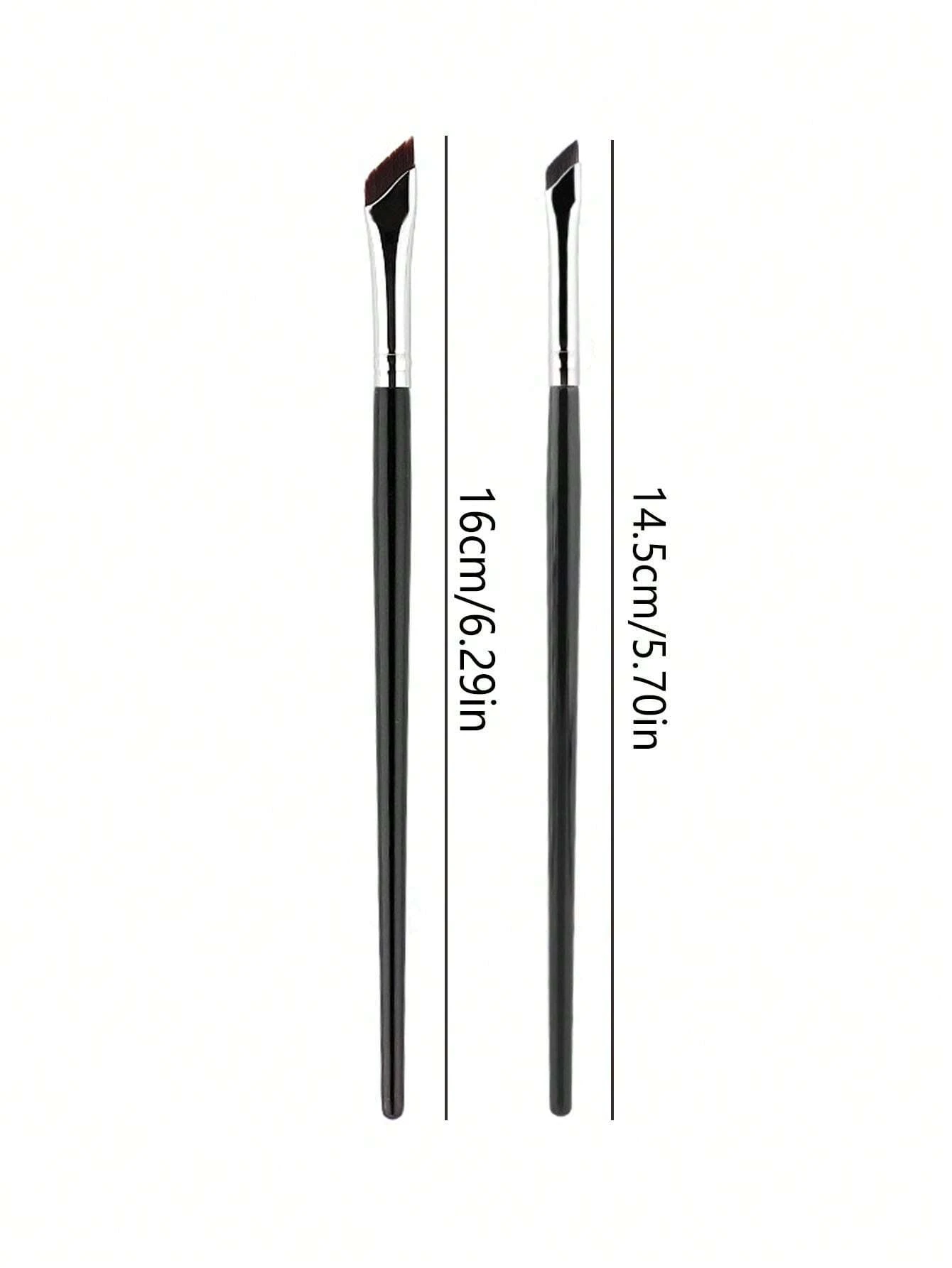 Pinceau à sourcils incliné et pinceau de maquillage pour gel eye-liner, pinceau de — vue 8