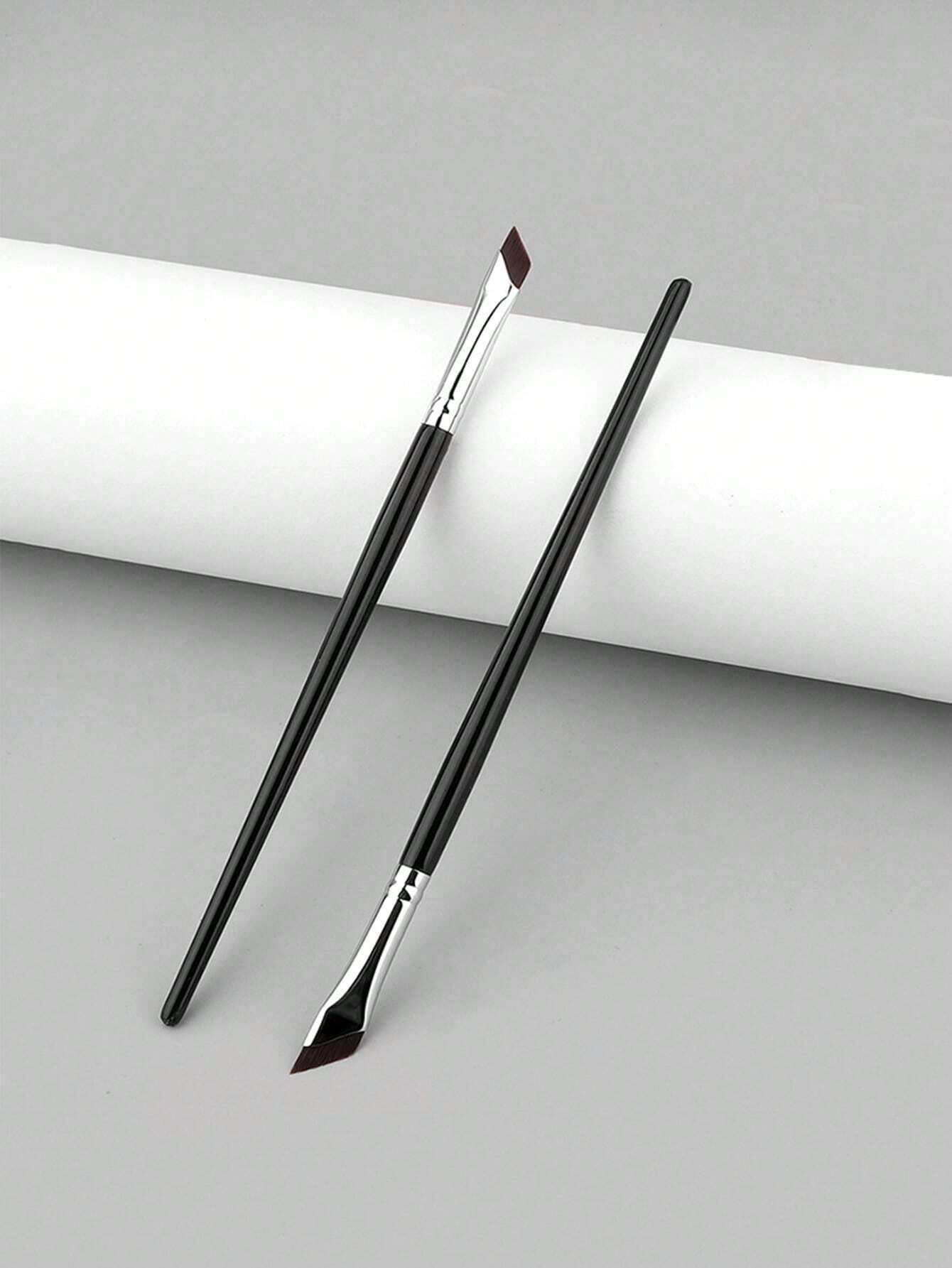 Pinceau à sourcils incliné et pinceau de maquillage pour gel eye-liner, pinceau de — vue 7