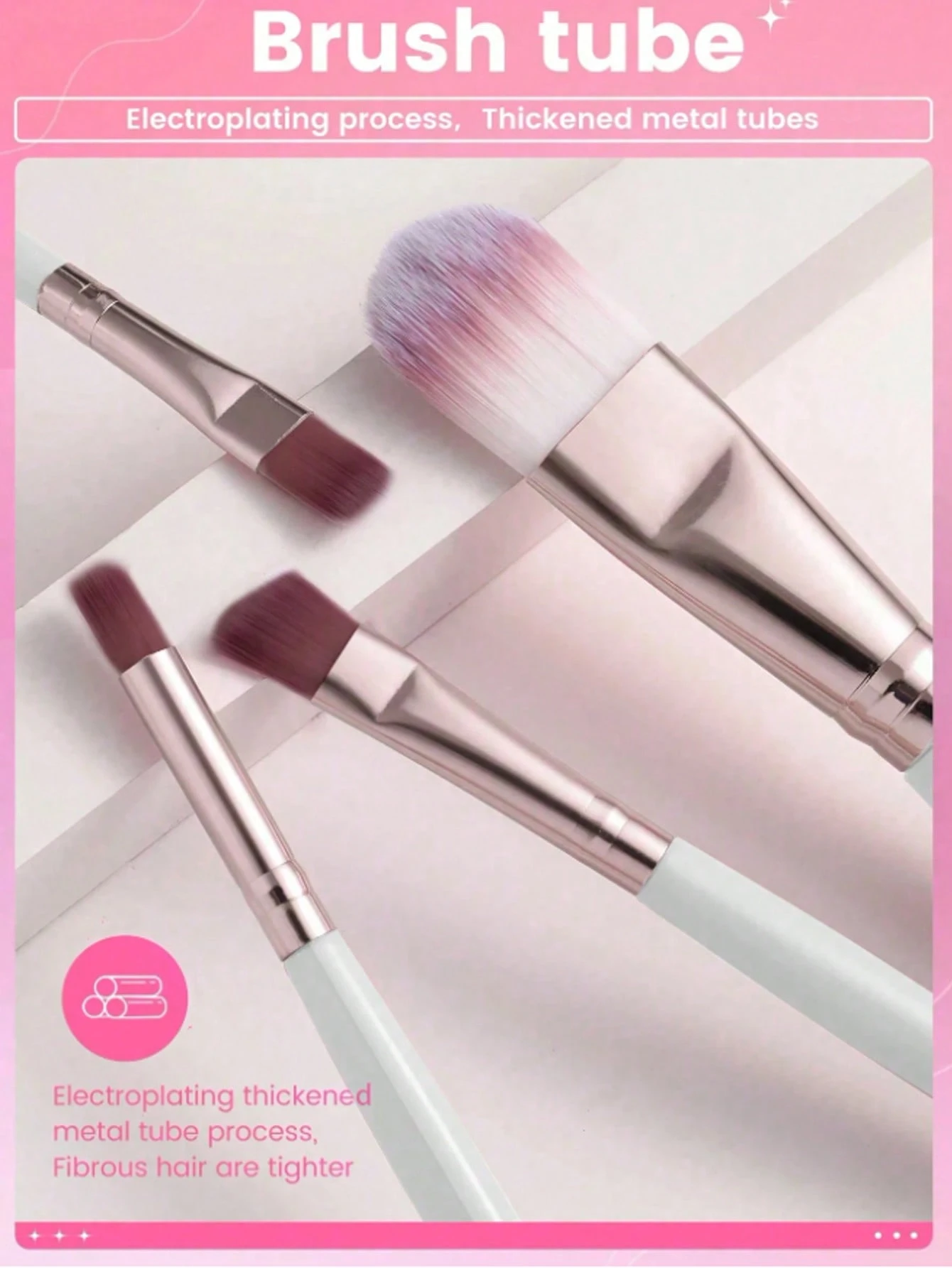 Ensemble de 30 pinceaux de maquillage comprenant pinceau de fond de teint, pinceau à — vue 8