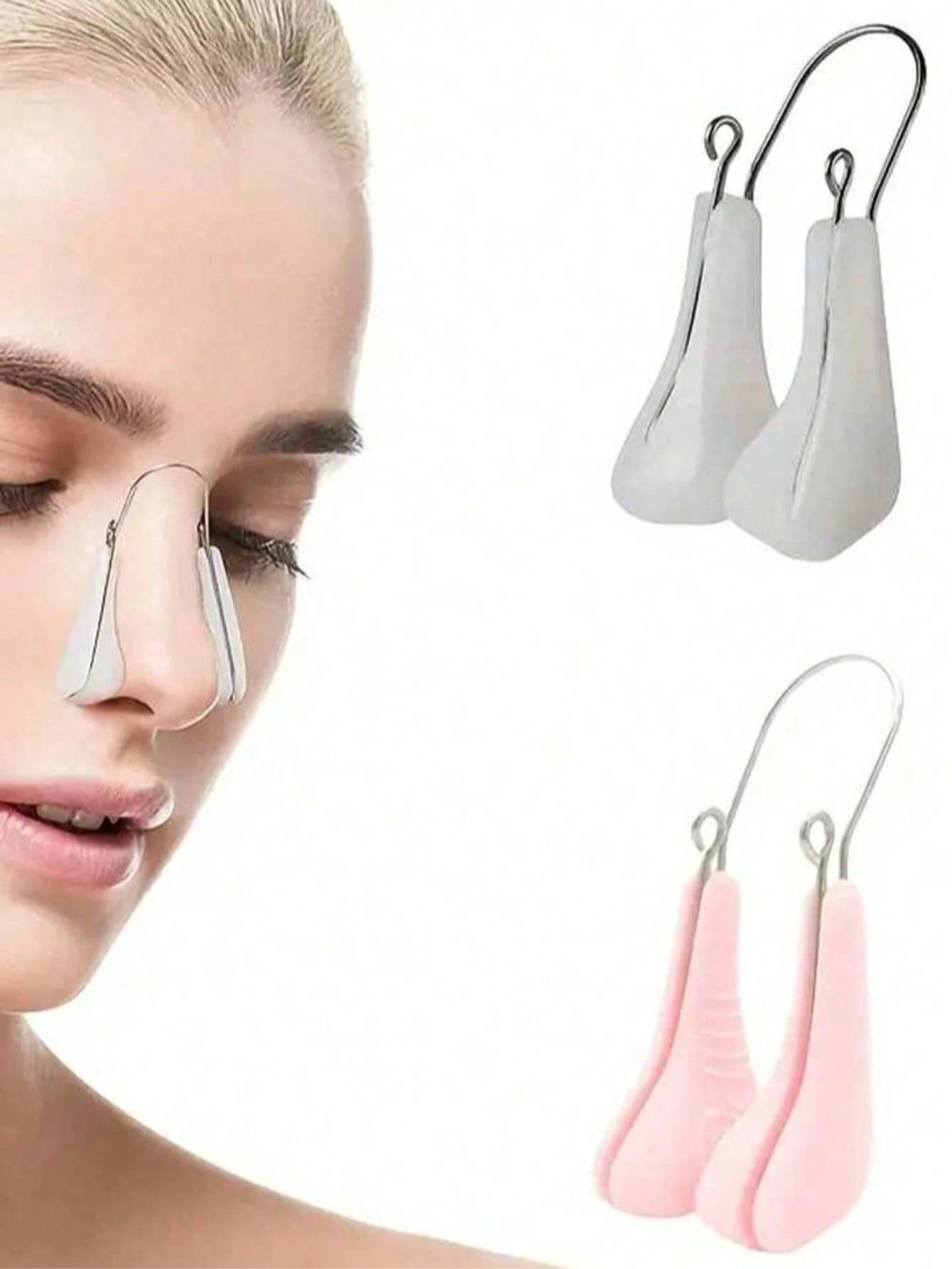 Outil de support nasal transparent à une seule narine — vue 2