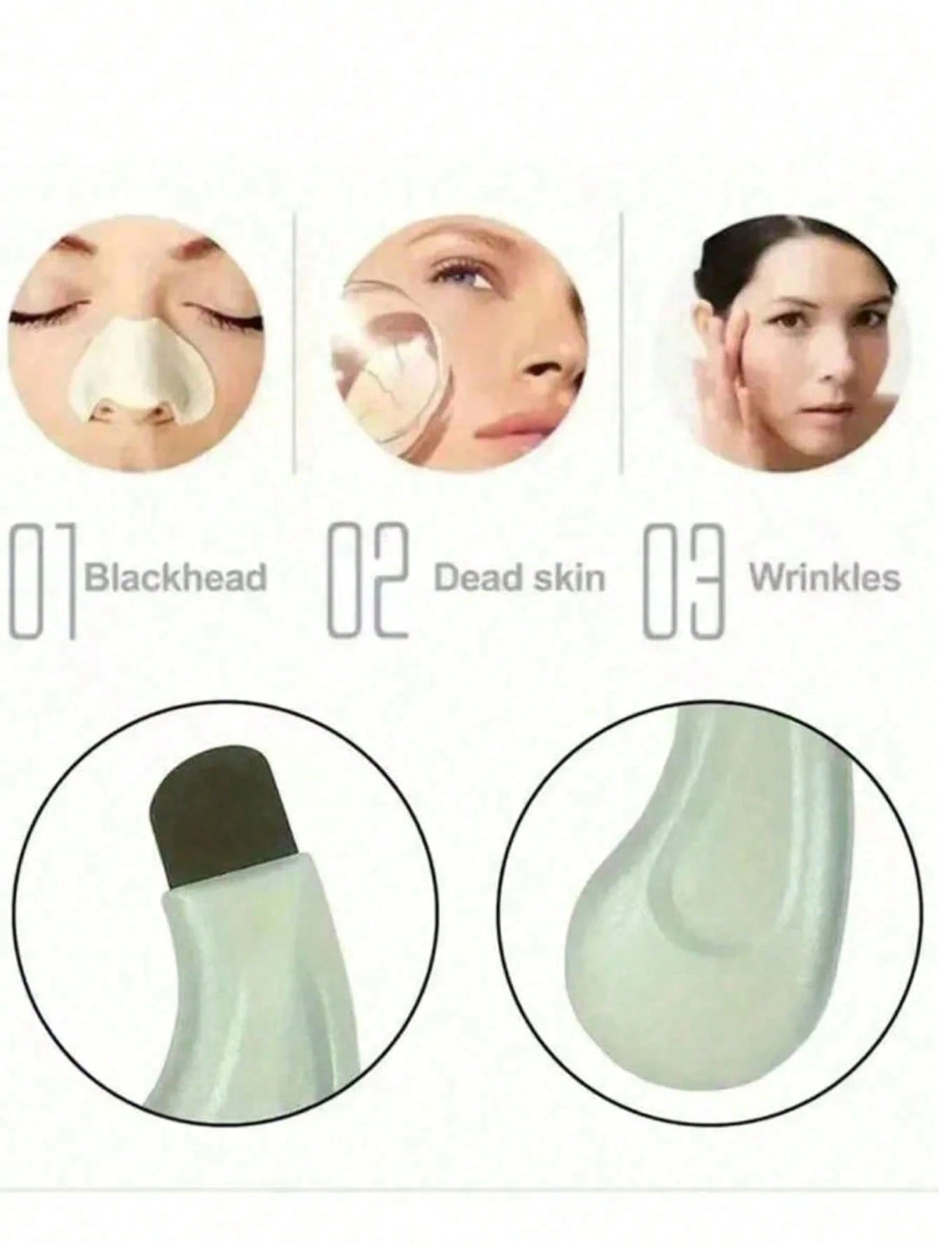 Extracteur de points noirs, Nettoyant de pores, Extracteur de points noirs du nez, Outil — vue 3