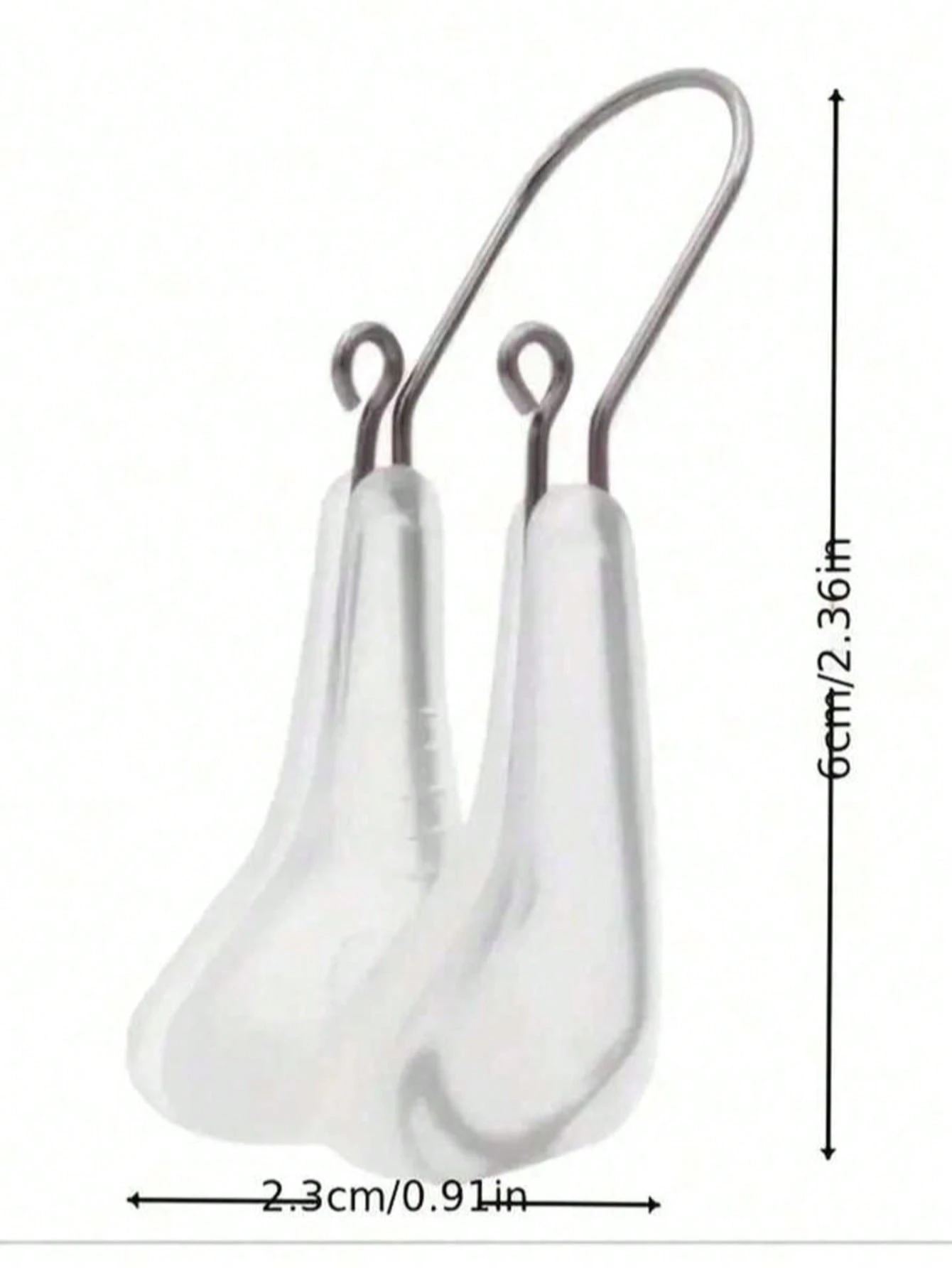 Outil de support nasal transparent à une seule narine — vue 5