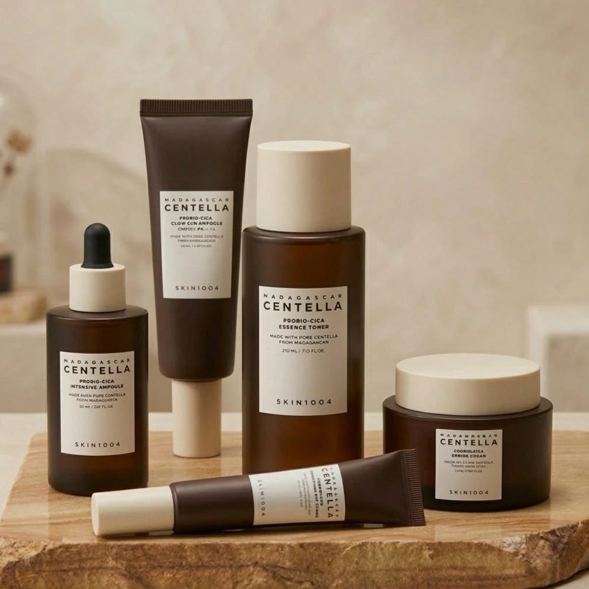 SKIN1004 Madagascar Centella Probio-Cica Coffret Routine Visage 5pcs – Hydratation,