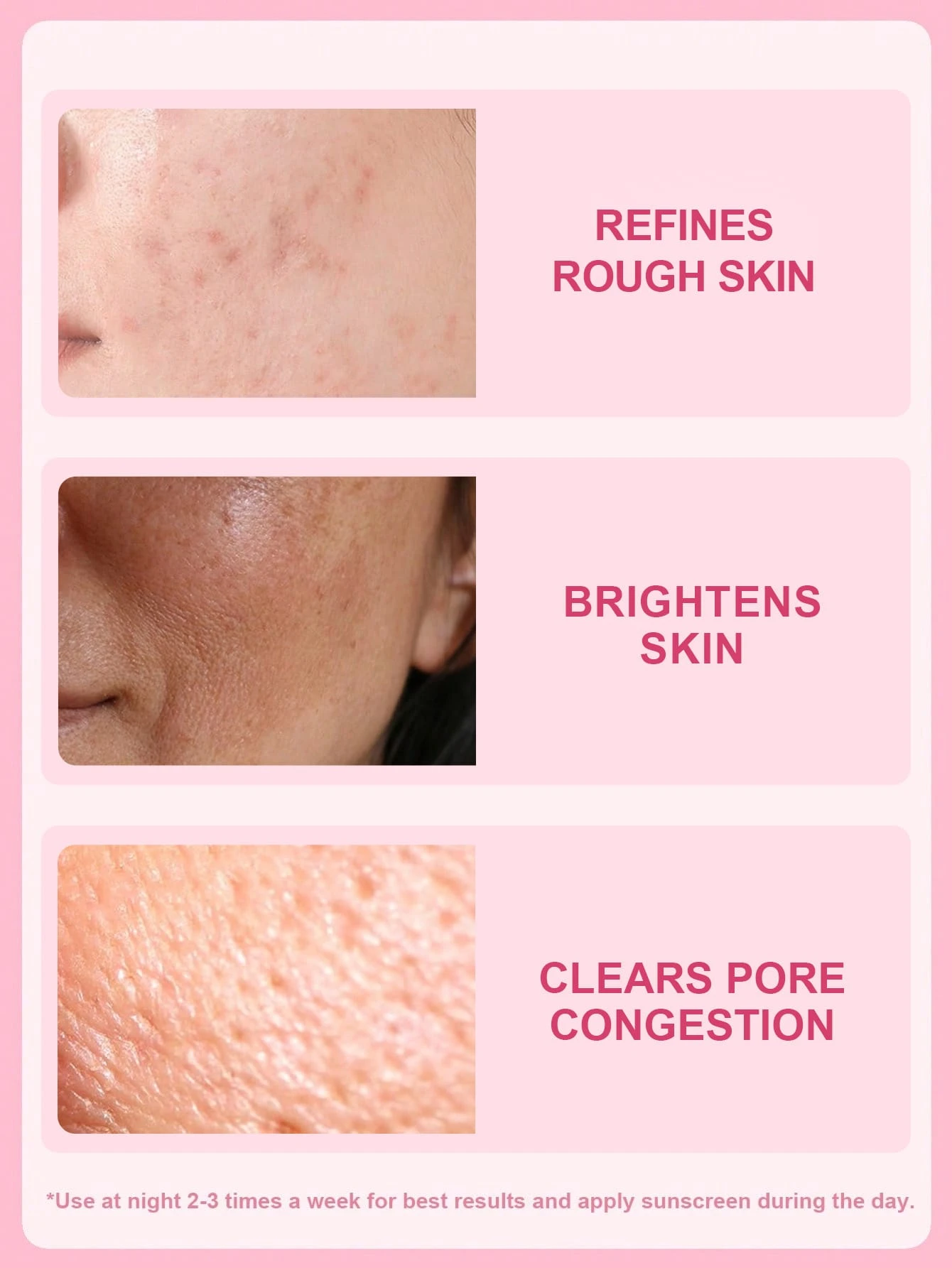 Sérum de peeling AHA + BHA SlowSunday, avec acide lactobionique & acide salicylique, — vue 2