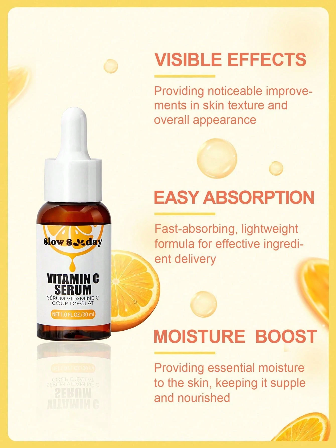 Sérum éclaircissant à la niacinamide SlowSunday, sérum resserre-pores, essence hydratante — vue 8