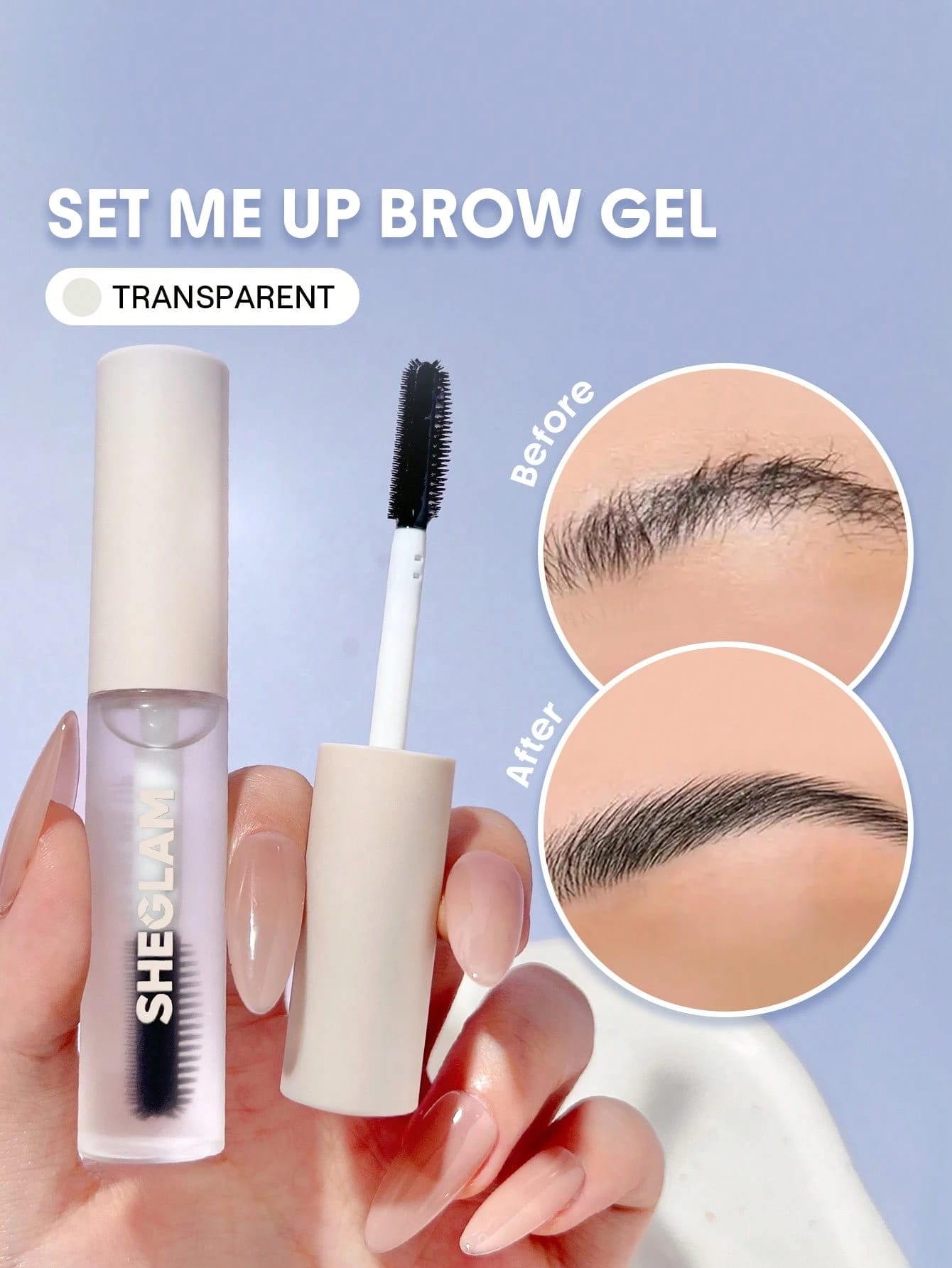SHEGLAM Set Me Up Gel à Sourcils Marque De Beauté CosméTique Maquillage Pour Femmes Et