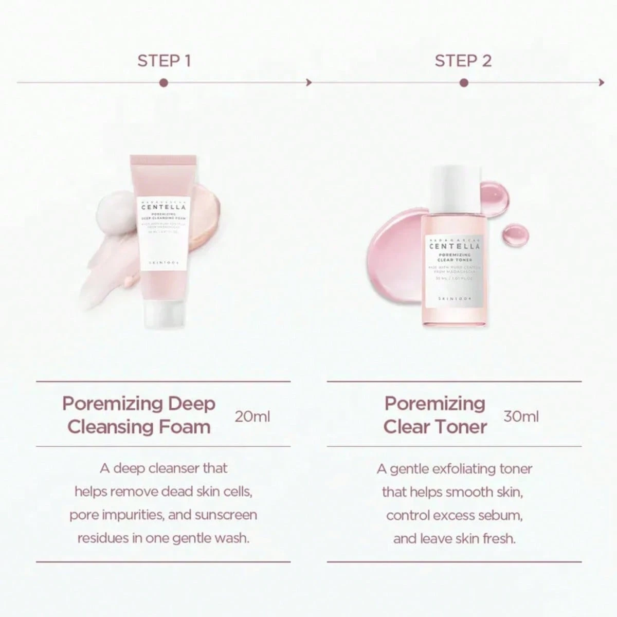 SKIN1004 - Madagascar Centella Poremizing Travel Kit – Kit Voyage - Coffret soin visage — vue 5