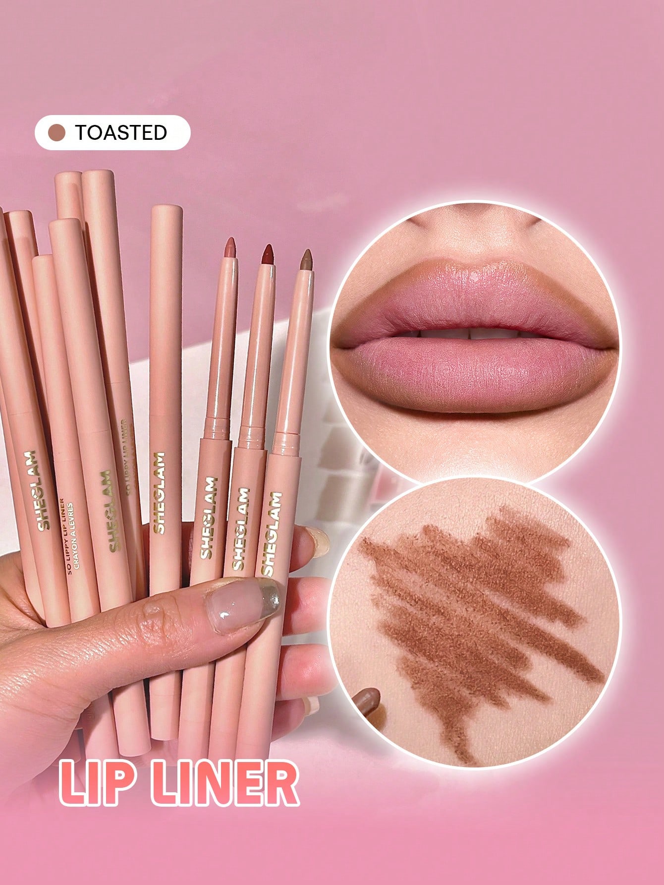 SHEGLAM So Lippy Crayon à LèVres-But First, Coffee Rouge Marque De Beauté CosméTique — vue 3