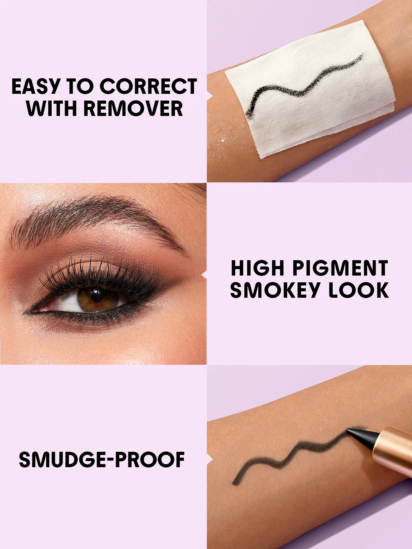 SHEGLAM Ez Glide Crayon Eyeliner Mat-Brown Marque De Beauté CosméTique Maquillage Pour — vue 4