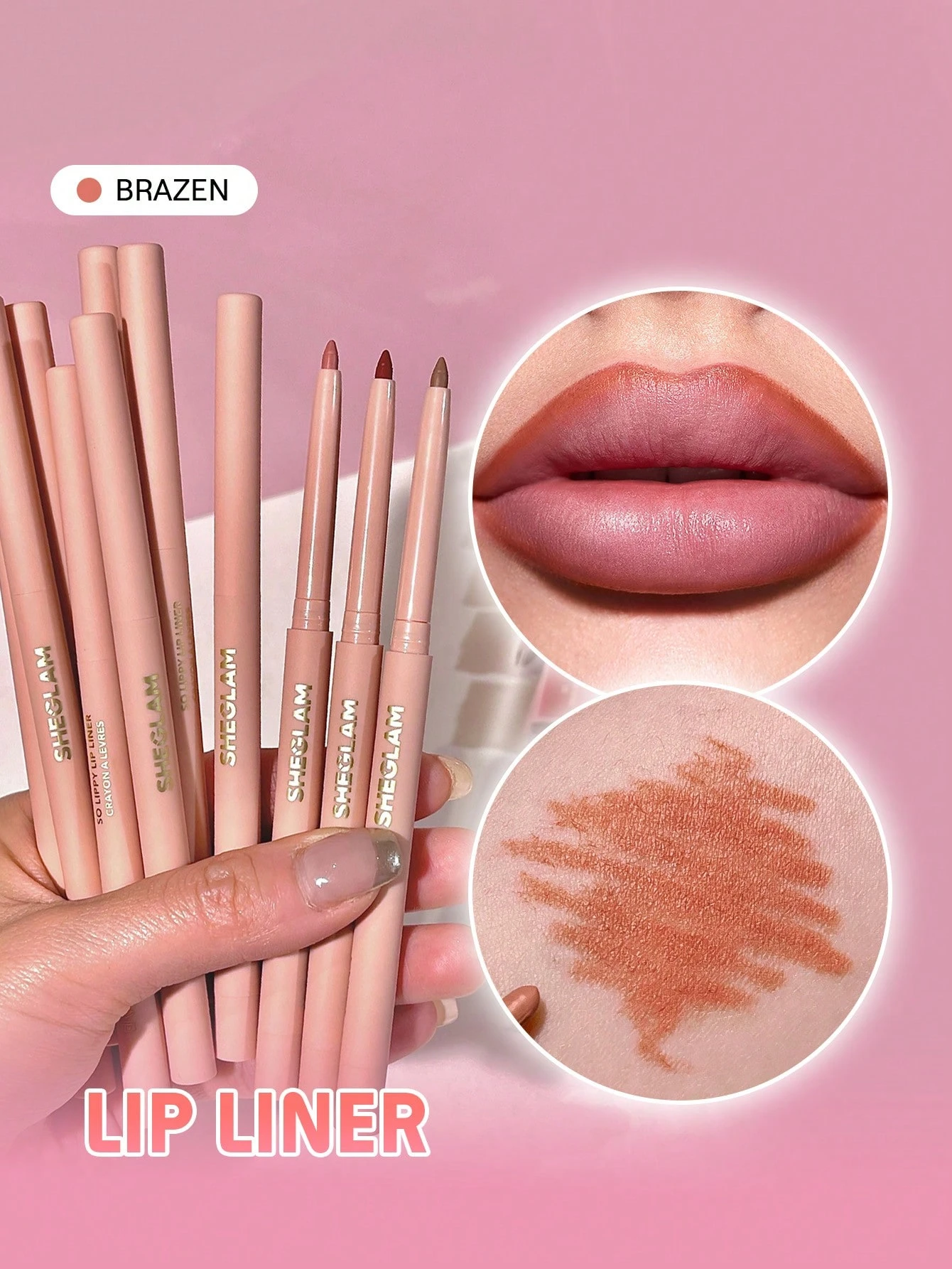 SHEGLAM So Lippy Crayon à LèVres-But First, Coffee Rouge Marque De Beauté CosméTique — vue 7