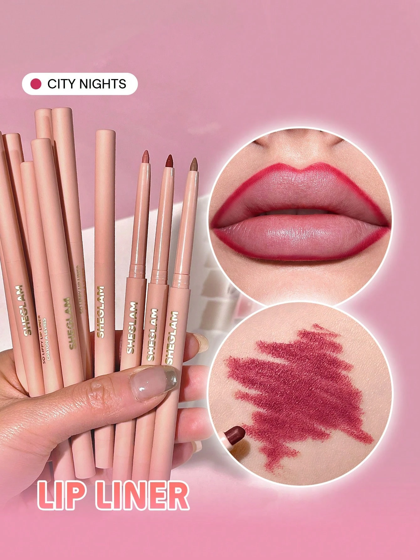 SHEGLAM So Lippy Crayon à LèVres-But First, Coffee Rouge Marque De Beauté CosméTique — vue 11