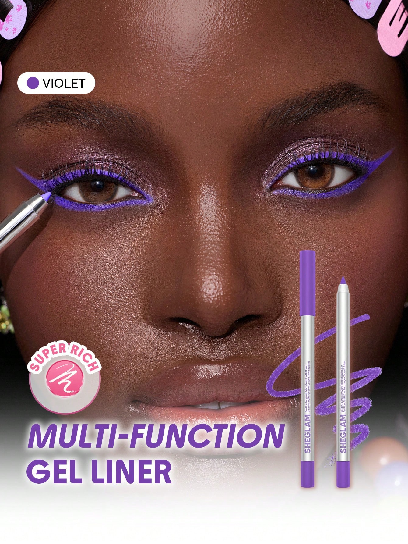 SHEGLAM Boldline Eye-Liner Gel Multifonction Longue Tenue-Nude Marque De Beauté — vue 12