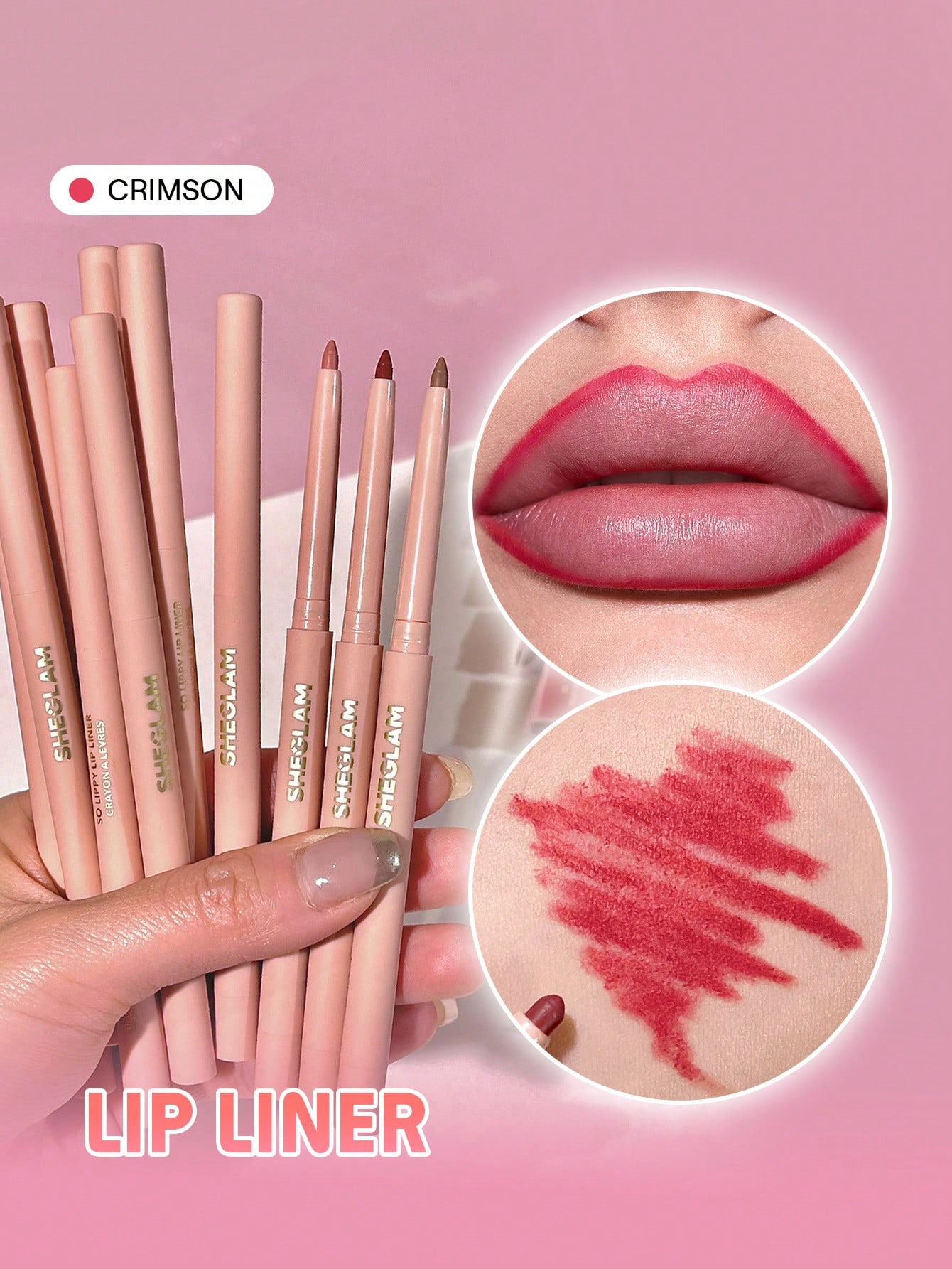 SHEGLAM So Lippy Crayon à LèVres-But First, Coffee Rouge Marque De Beauté CosméTique — vue 13
