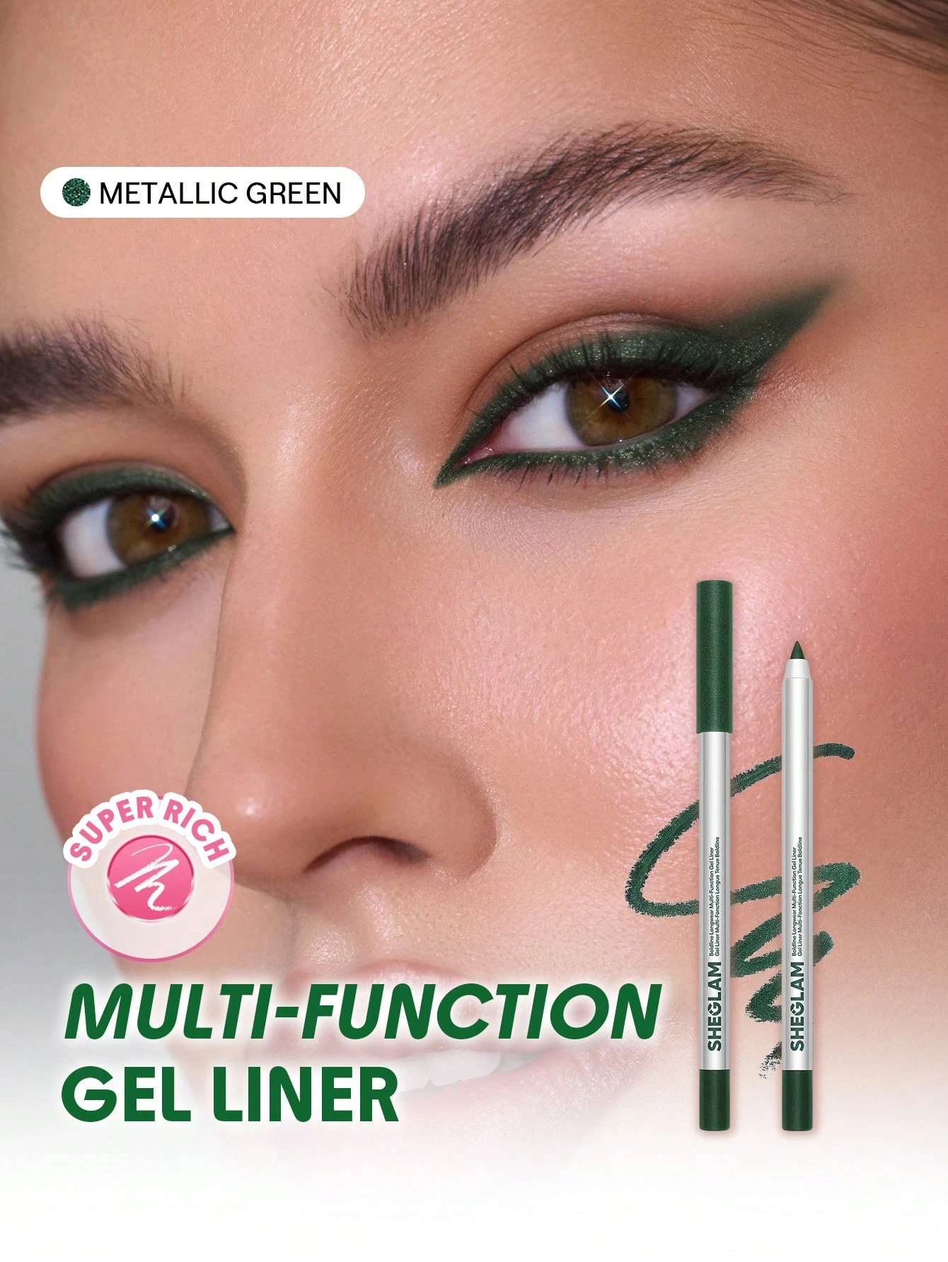 SHEGLAM Boldline Eye-Liner Gel Multifonction Longue Tenue-Nude Marque De Beauté — vue 11