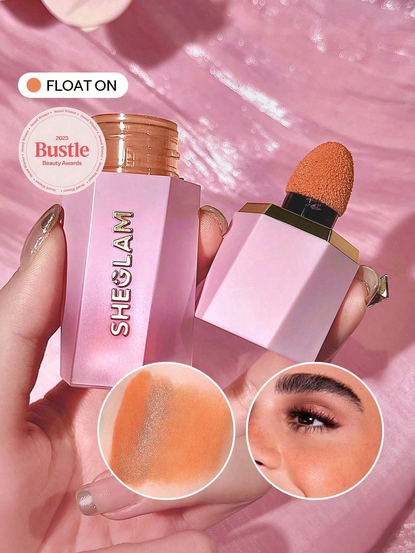 SHEGLAM Color Bloom Blush Liquide Fini Mat-Love Cake Rouge Marque De Beauté CosméTique — vue 5