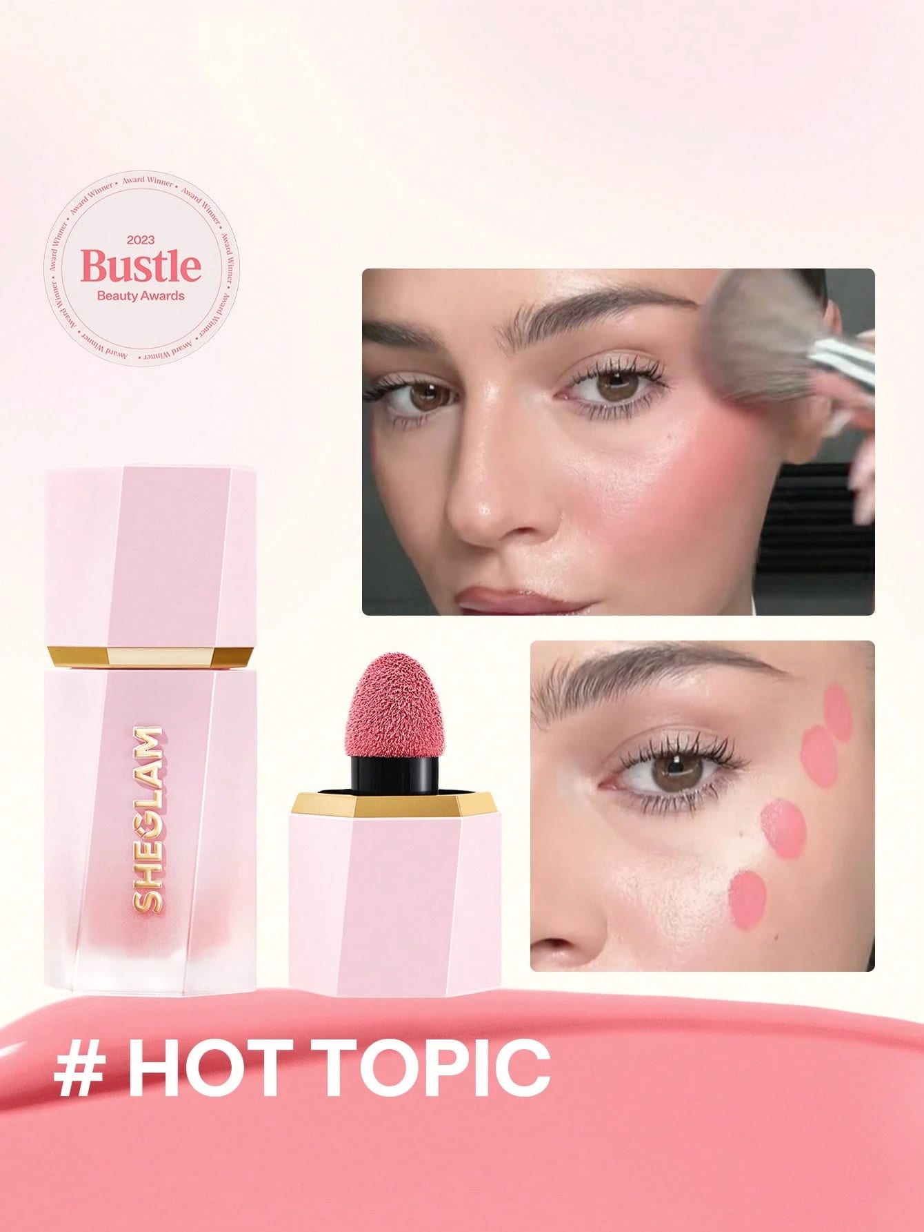 SHEGLAM Color Bloom Blush Liquide Fini Mat-Love Cake Rouge Marque De Beauté CosméTique