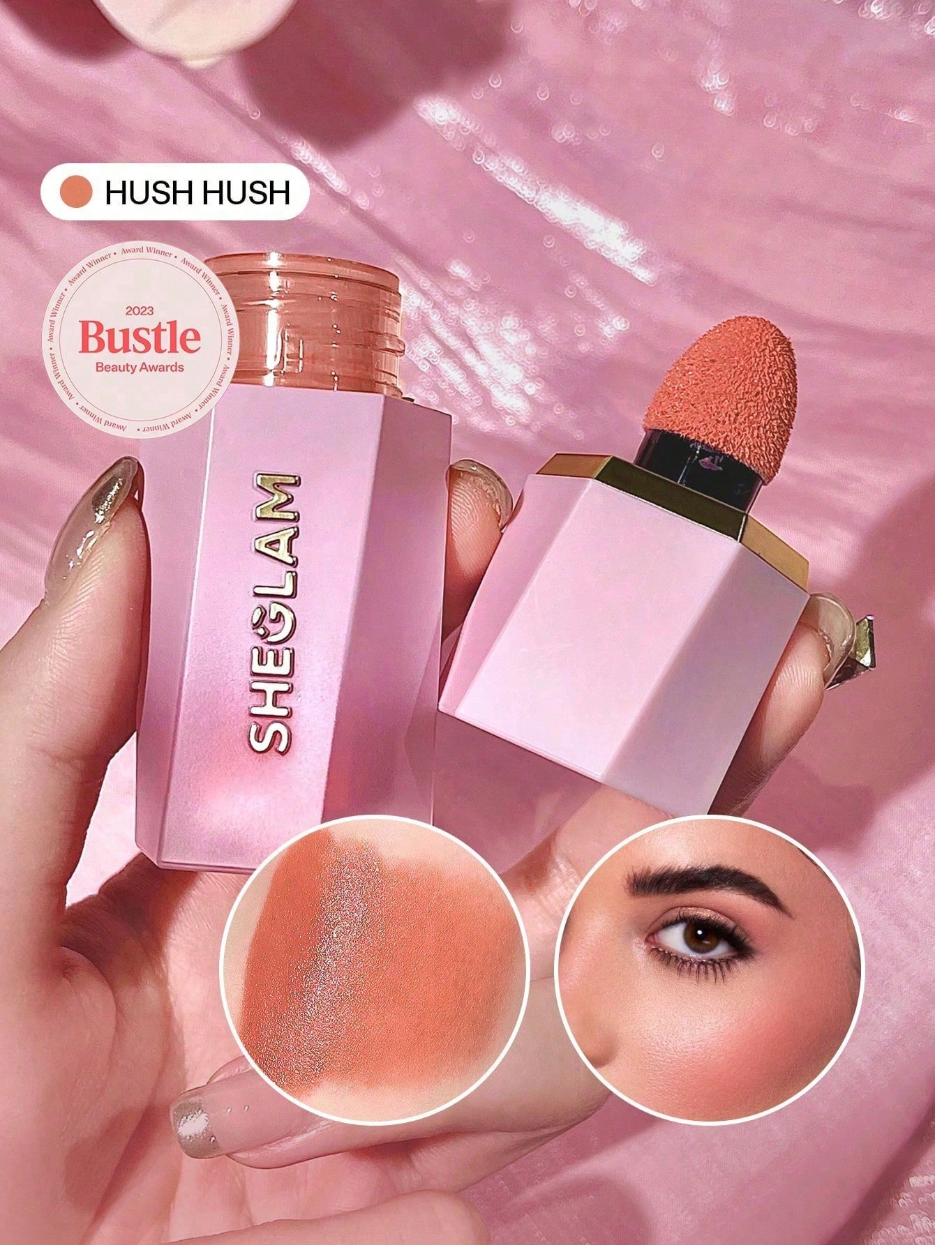 SHEGLAM Color Bloom Blush Liquide Fini Mat-Love Cake Rouge Marque De Beauté CosméTique — vue 6