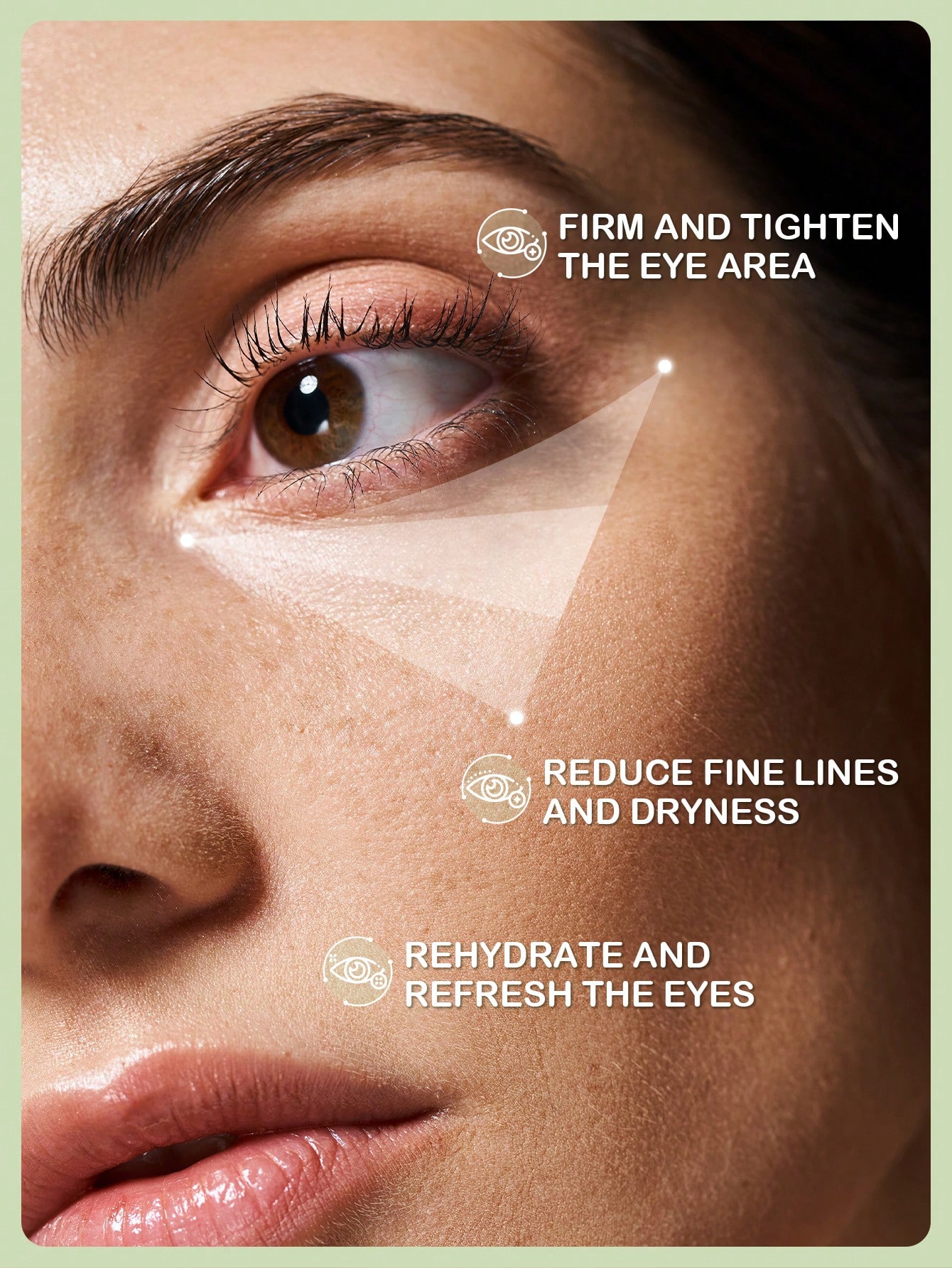 Masque apaisant pour les yeux à l'aloe vera SlowSunday, 60 pièces, patchs pour les yeux, — vue 3