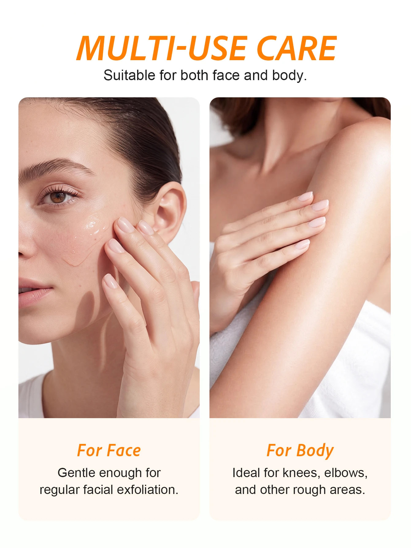 Gel exfoliant pour le visage à l'orange SlowSunday, rafraîchissant & adoucissant, — vue 4