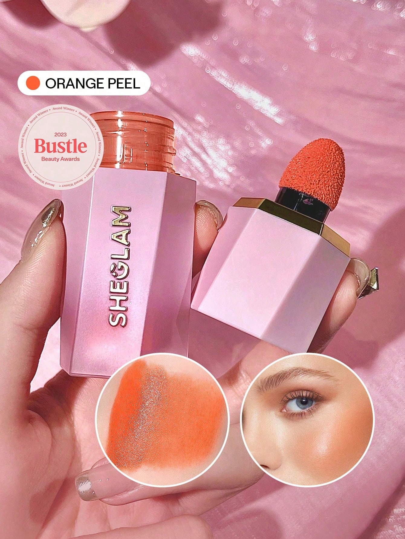 SHEGLAM Color Bloom Blush Liquide Fini Mat-Love Cake Rouge Marque De Beauté CosméTique — vue 4