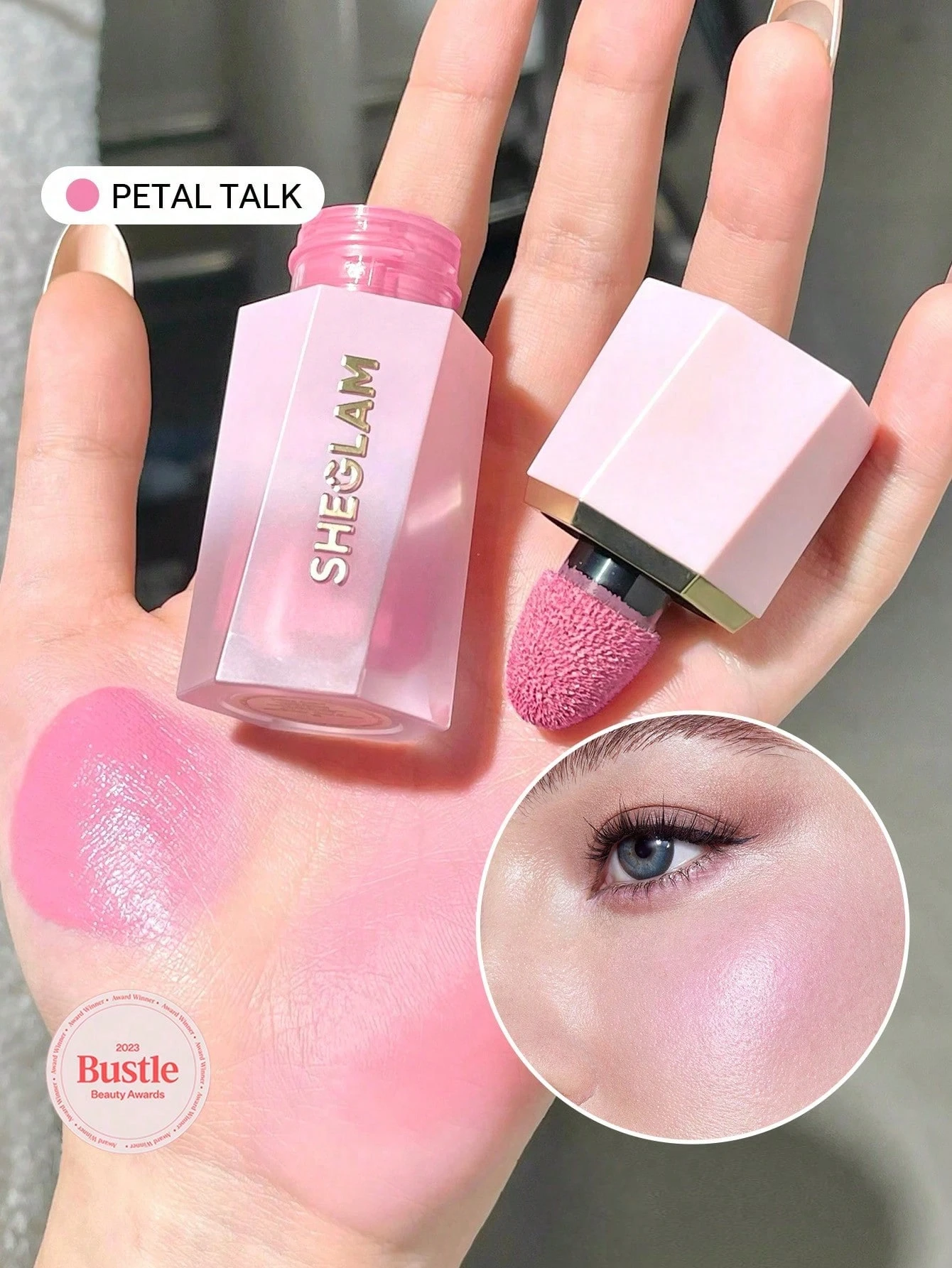 SHEGLAM Color Bloom Blush Liquide Fini Mat-Love Cake Rouge Marque De Beauté CosméTique — vue 7