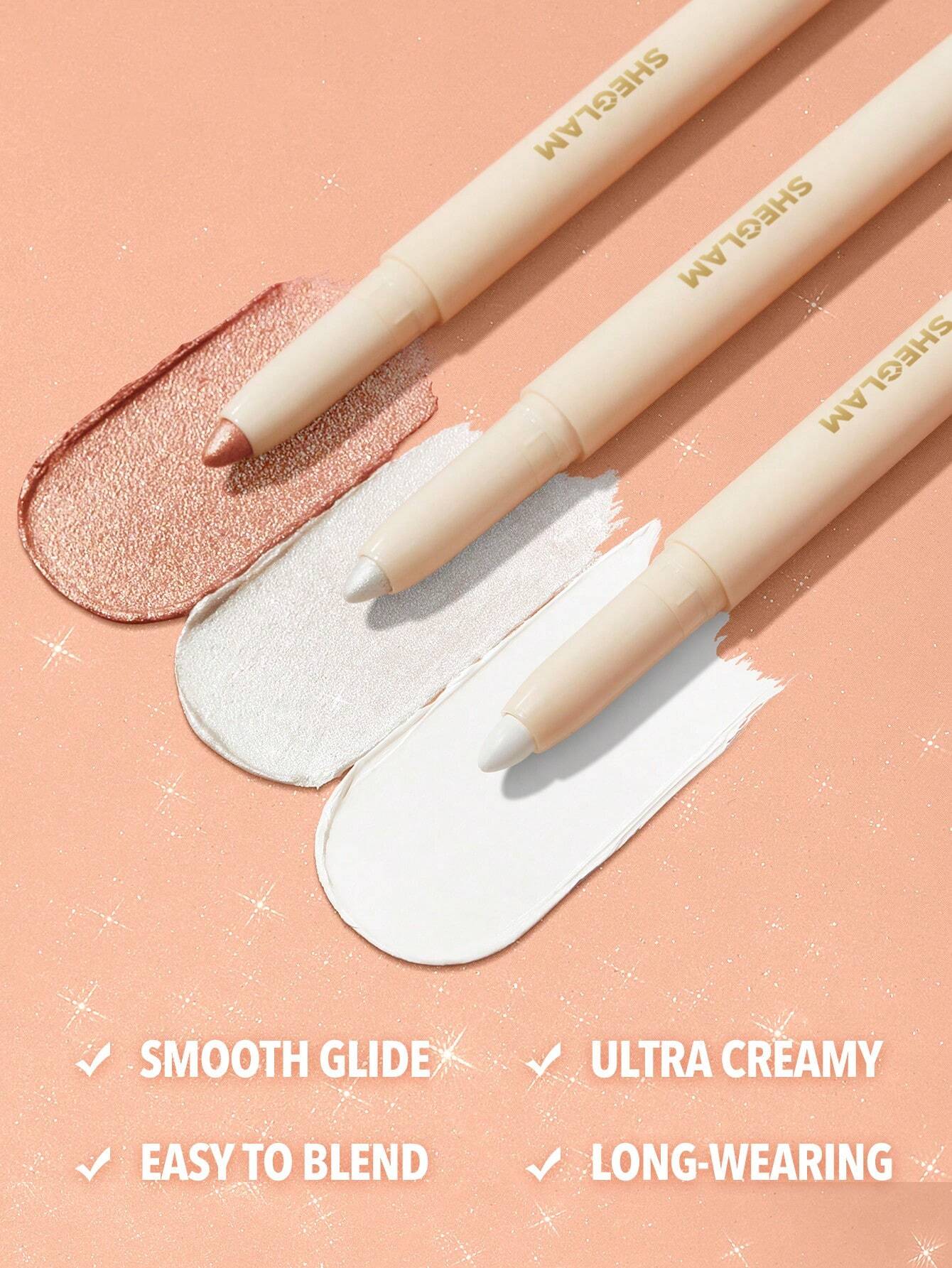 SHEGLAM Big N' Bright Crayon Yeux-Frost Paillettes Marque De Beauté CosméTique Maquillage — vue 9