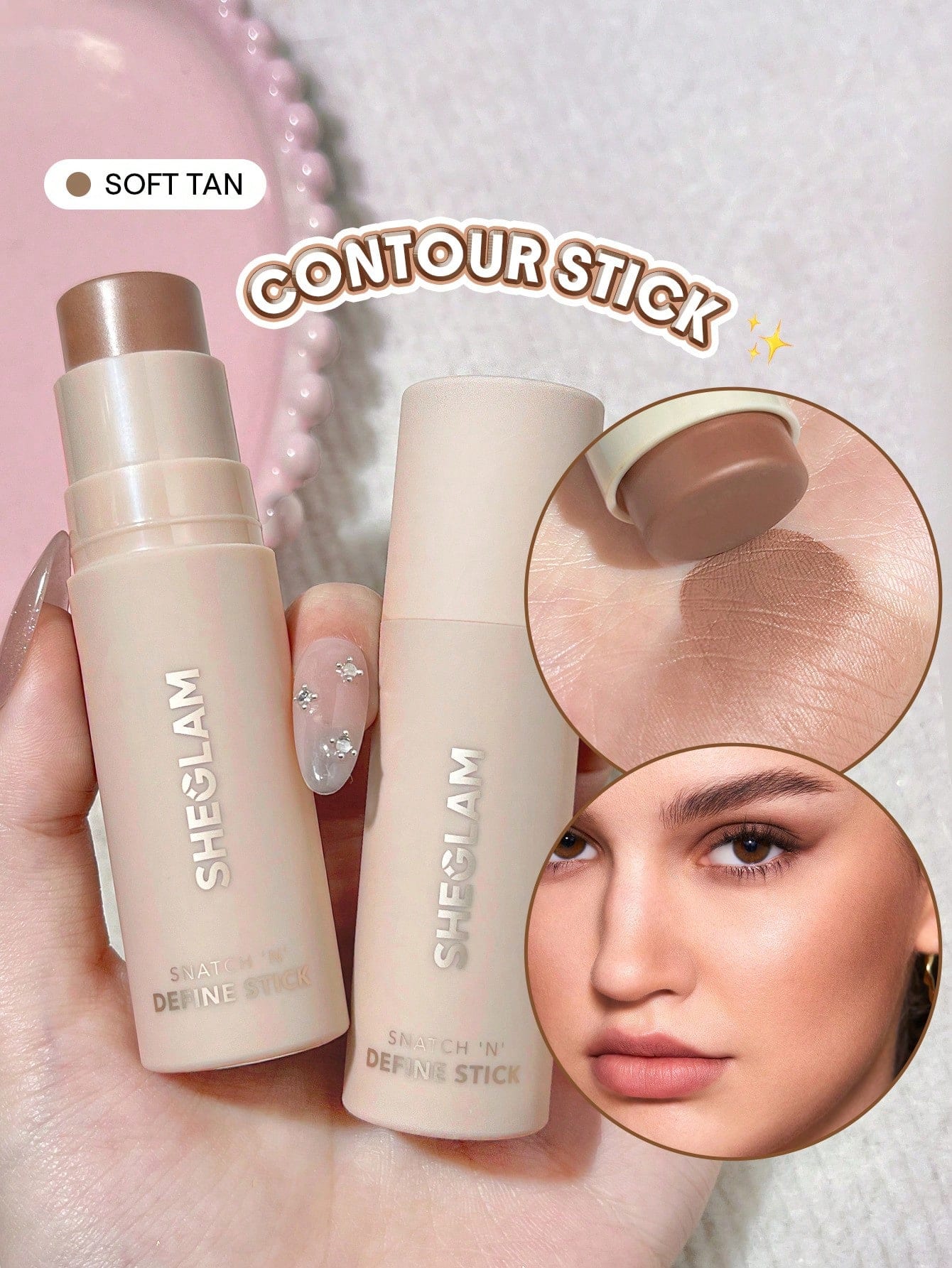 SHEGLAM Snatch 'N' Define Stick-Golden Sun Marque De Beauté CosméTique Maquillage Pour