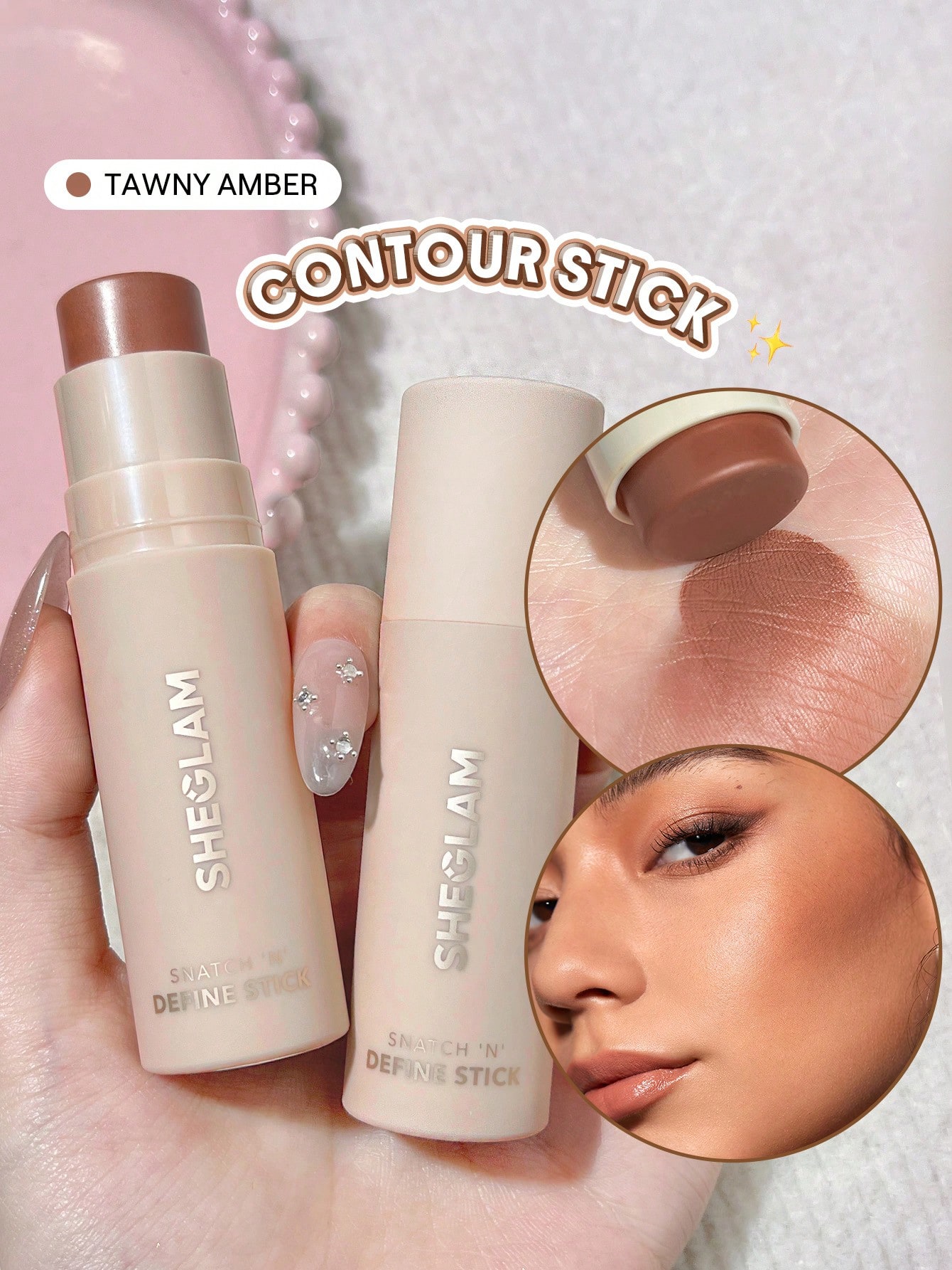 SHEGLAM Snatch 'N' Define Stick-Golden Sun Marque De Beauté CosméTique Maquillage Pour — vue 2