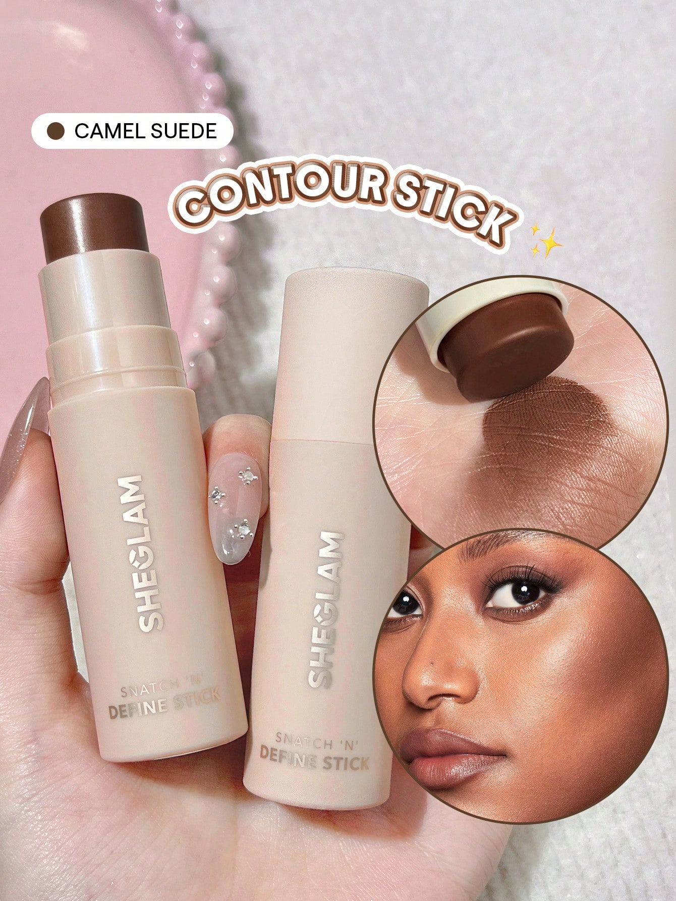SHEGLAM Snatch 'N' Define Stick-Golden Sun Marque De Beauté CosméTique Maquillage Pour — vue 6