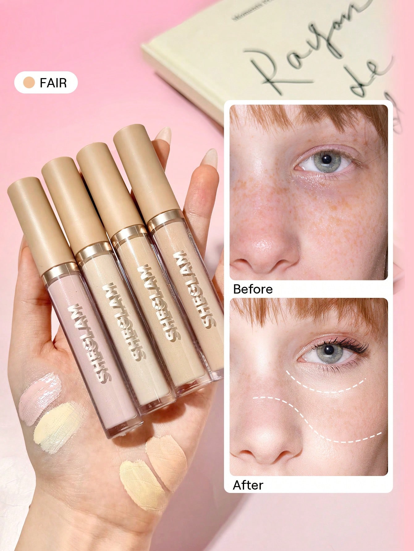 SHEGLAM Like Magic Anti-Cernes Hydratant-Hazelnut Marque De Beauté CosméTique Maquillage — vue 4