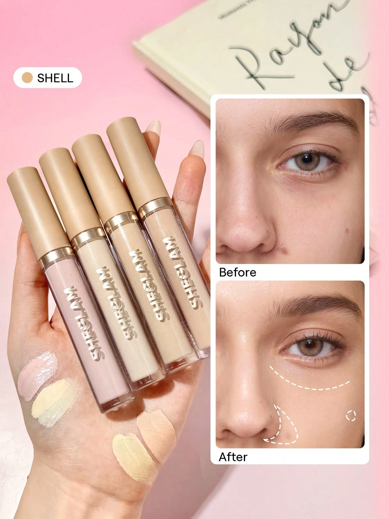 SHEGLAM Like Magic Anti-Cernes Hydratant-Hazelnut Marque De Beauté CosméTique Maquillage — vue 6