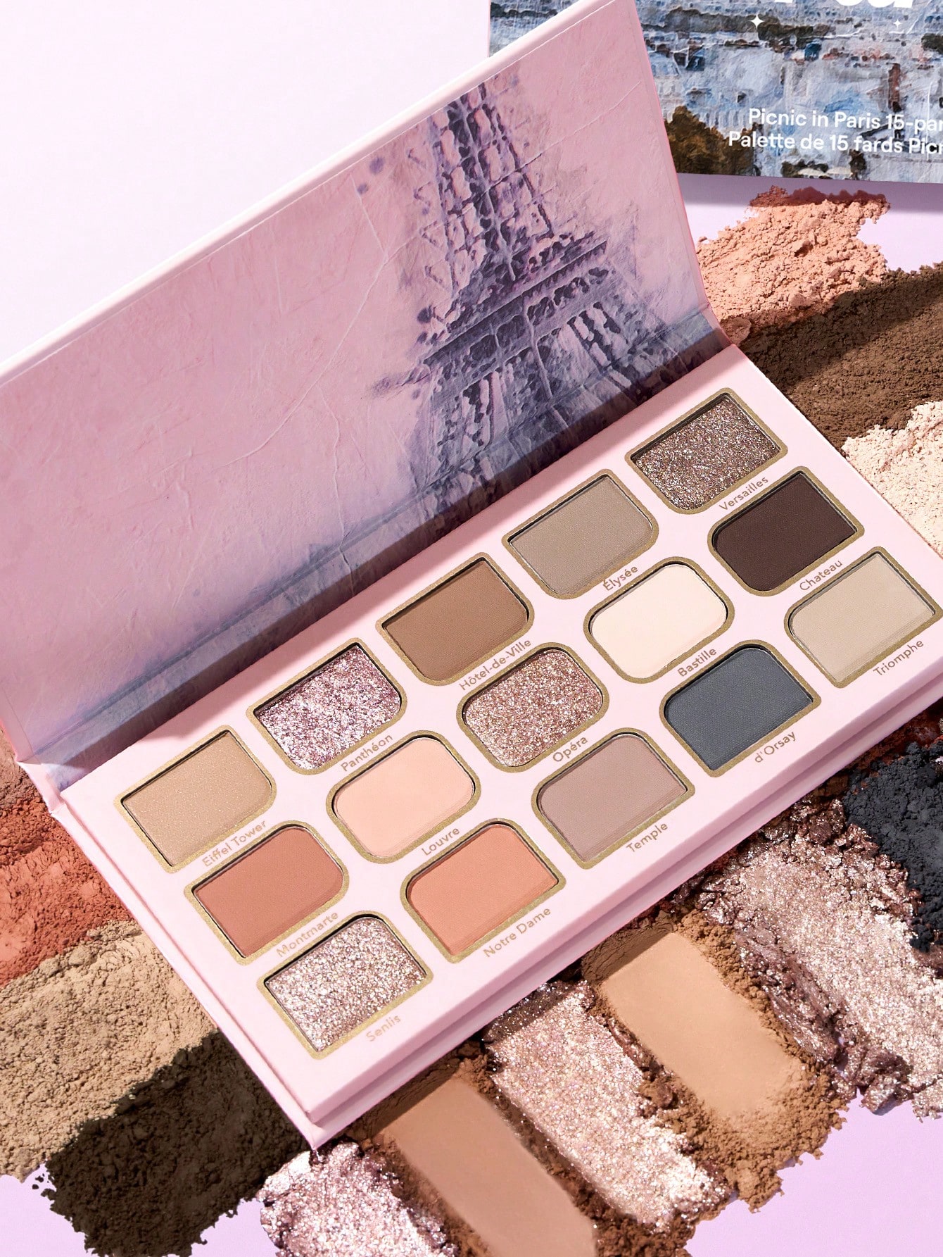 SHEGLAM MatinéE In L.A. Palette 15 Couleurs Paillettes Marque De Beauté CosméTique — vue 2