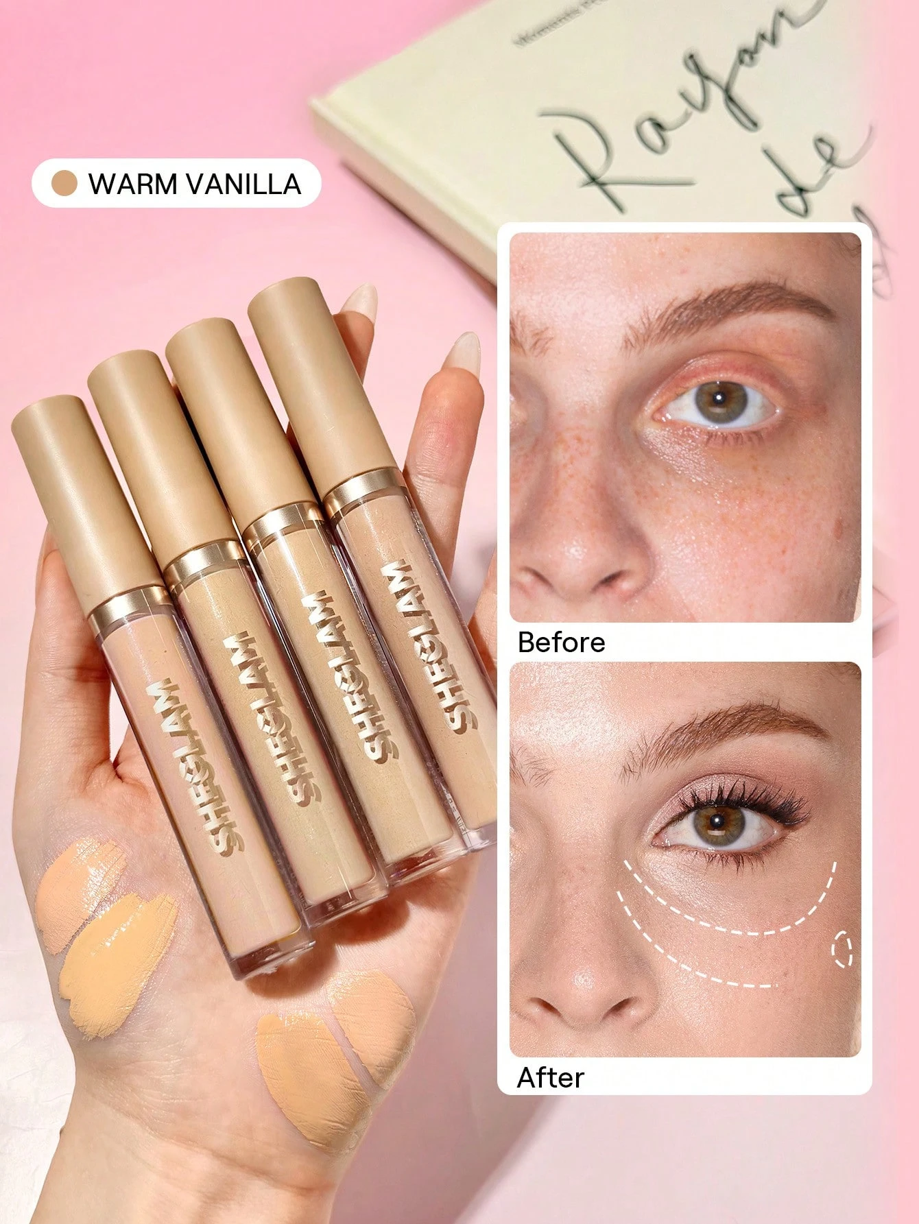 SHEGLAM Like Magic Anti-Cernes Hydratant-Hazelnut Marque De Beauté CosméTique Maquillage — vue 9