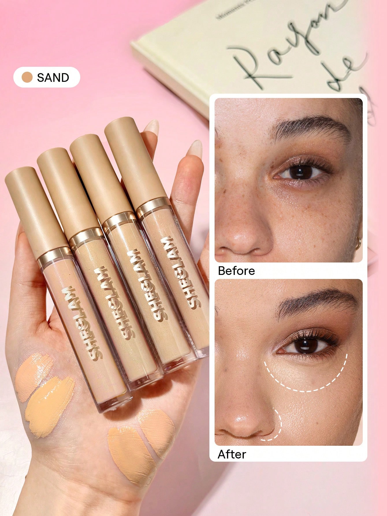SHEGLAM Like Magic Anti-Cernes Hydratant-Hazelnut Marque De Beauté CosméTique Maquillage — vue 10