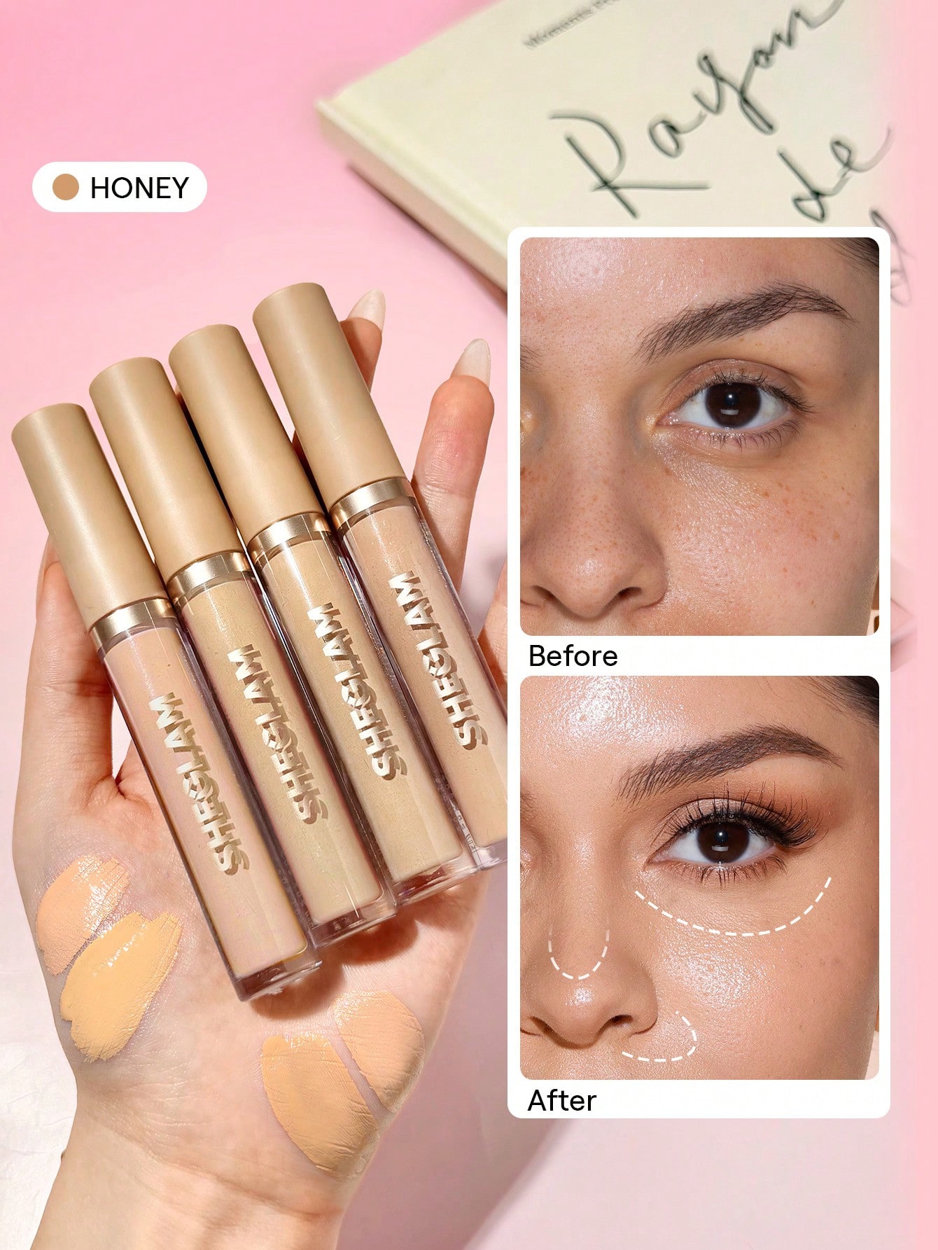 SHEGLAM Like Magic Anti-Cernes Hydratant-Hazelnut Marque De Beauté CosméTique Maquillage — vue 11