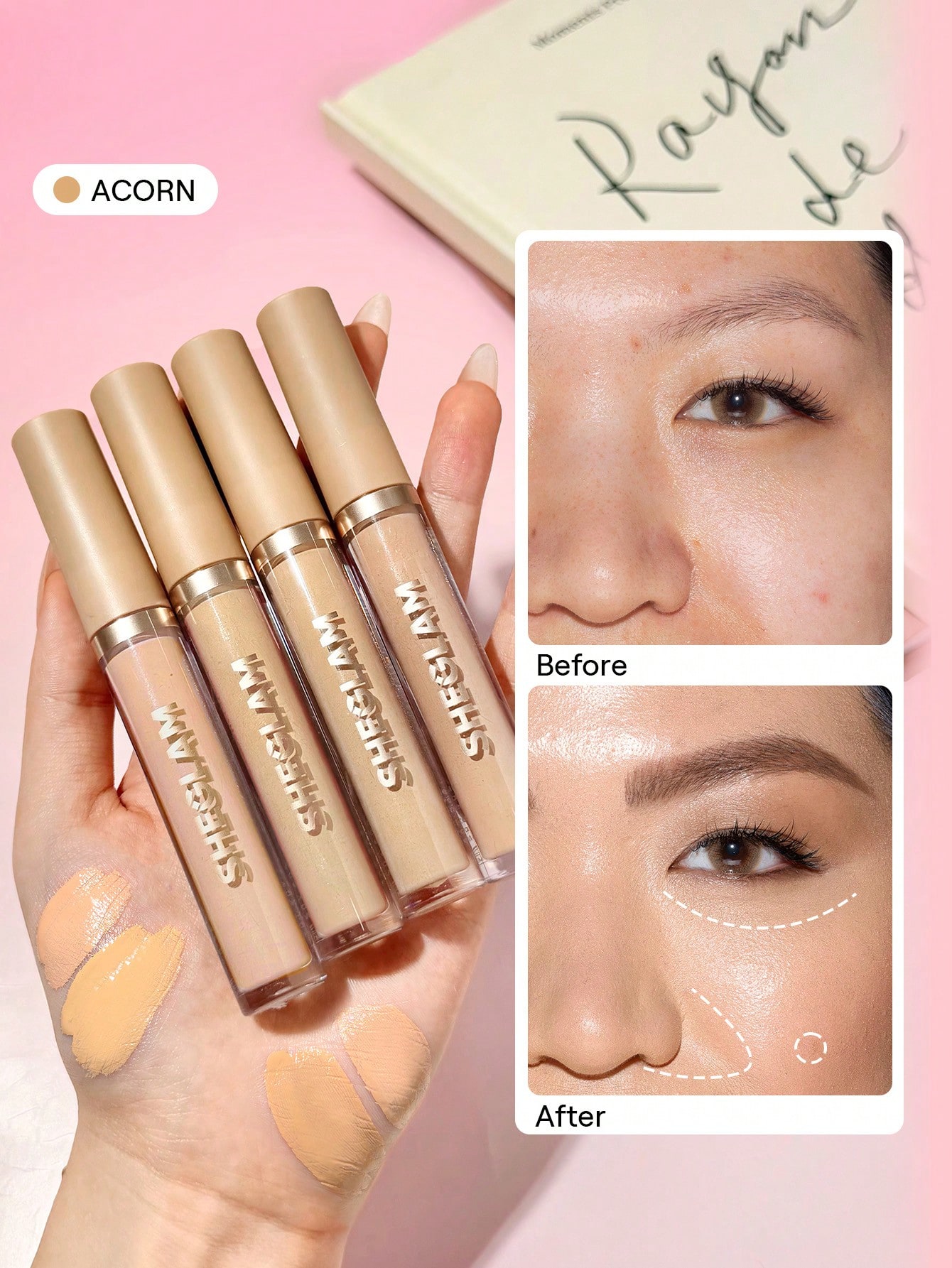 SHEGLAM Like Magic Anti-Cernes Hydratant-Hazelnut Marque De Beauté CosméTique Maquillage — vue 8