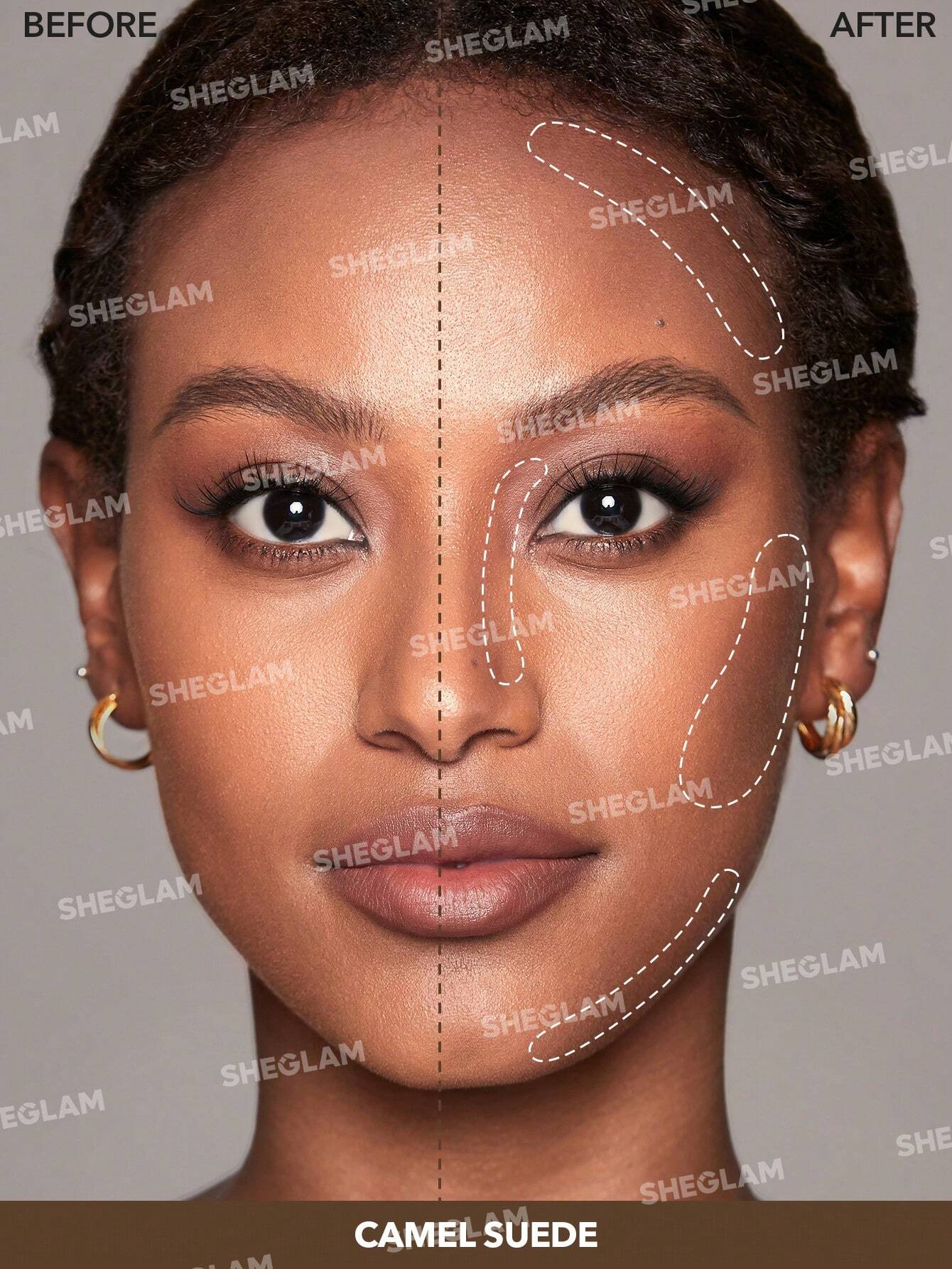 SHEGLAM Snatch 'N' Define Stick-Golden Sun Marque De Beauté CosméTique Maquillage Pour — vue 12