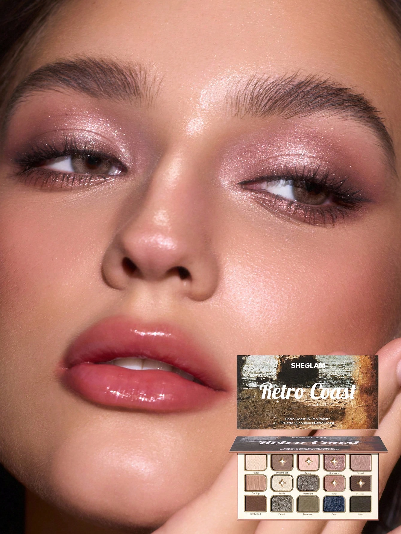 SHEGLAM MatinéE In L.A. Palette 15 Couleurs Paillettes Marque De Beauté CosméTique — vue 10