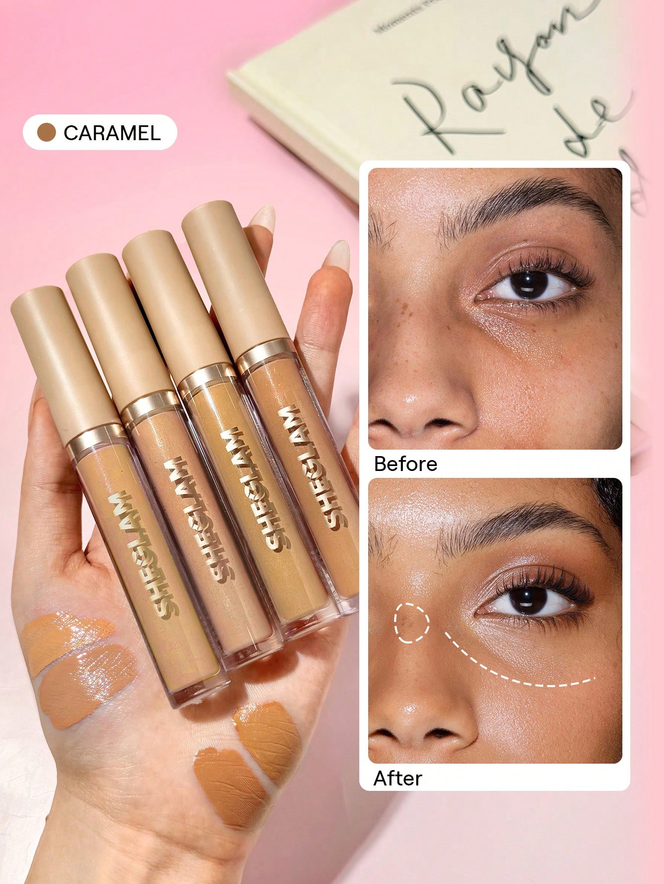SHEGLAM Like Magic Anti-Cernes Hydratant-Hazelnut Marque De Beauté CosméTique Maquillage — vue 15