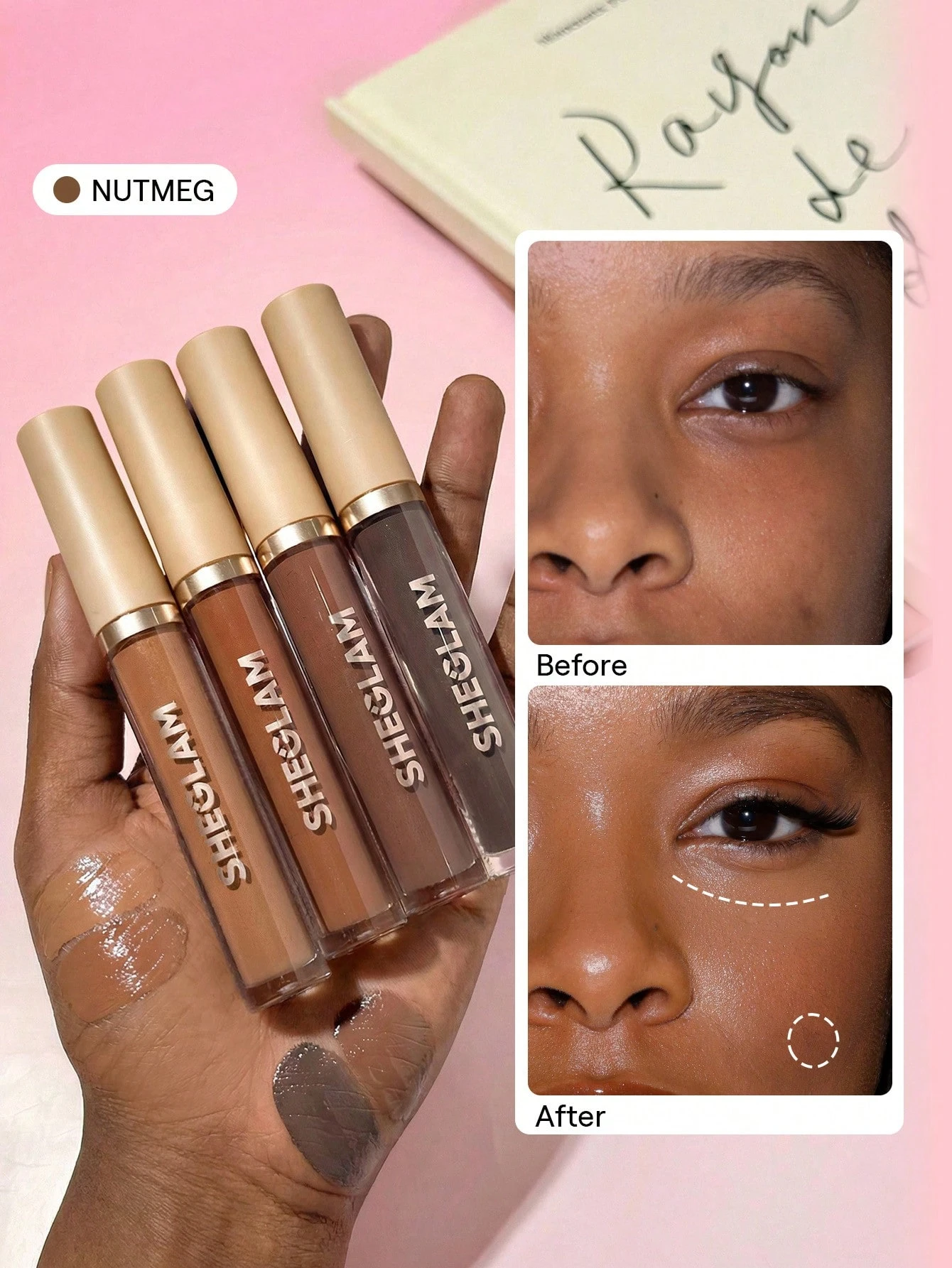 SHEGLAM Like Magic Anti-Cernes Hydratant-Hazelnut Marque De Beauté CosméTique Maquillage — vue 17